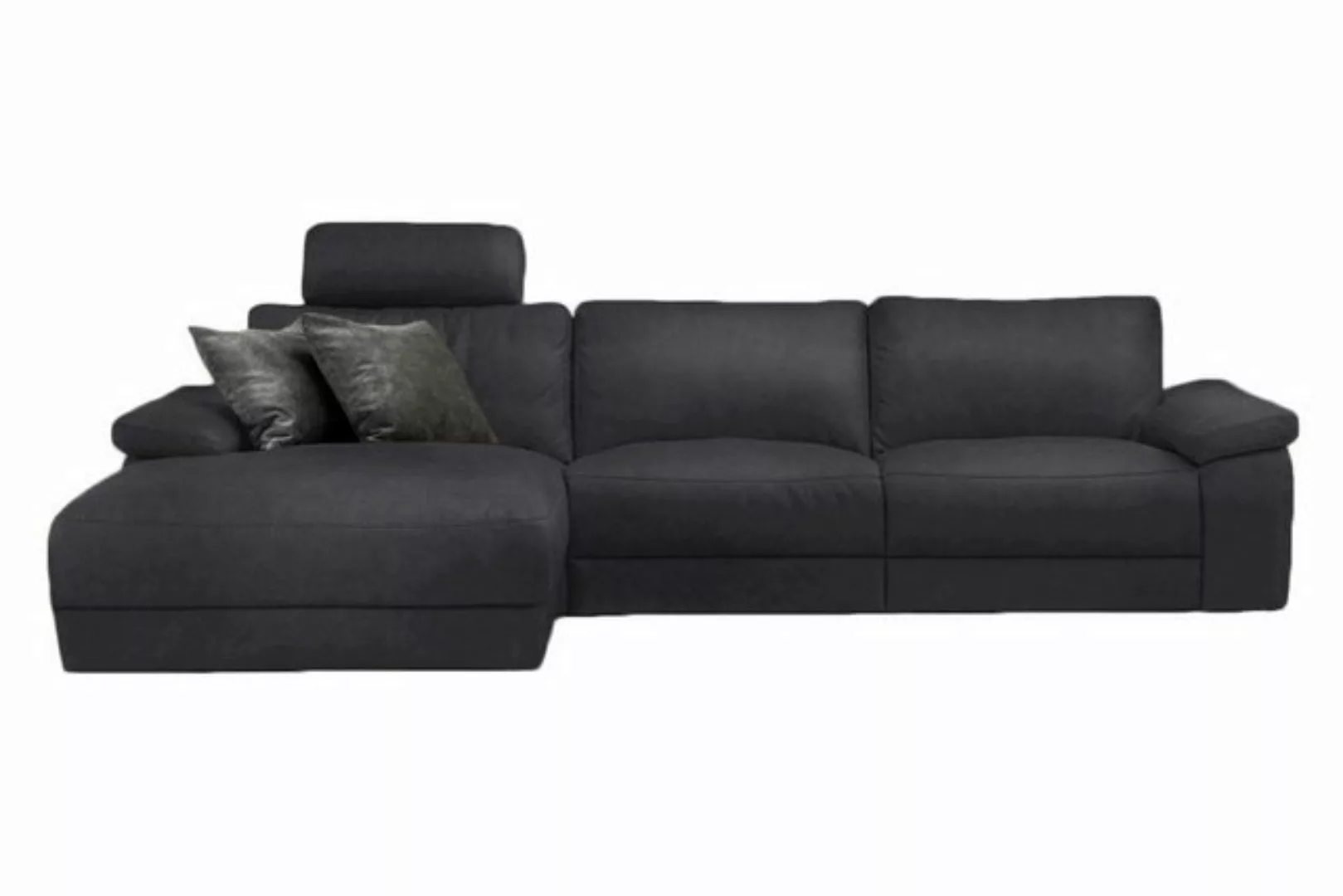 KAWOLA Ecksofa LOLA XL, Sofa Stoff od. Leder, Recamiere rechts od. links, v günstig online kaufen