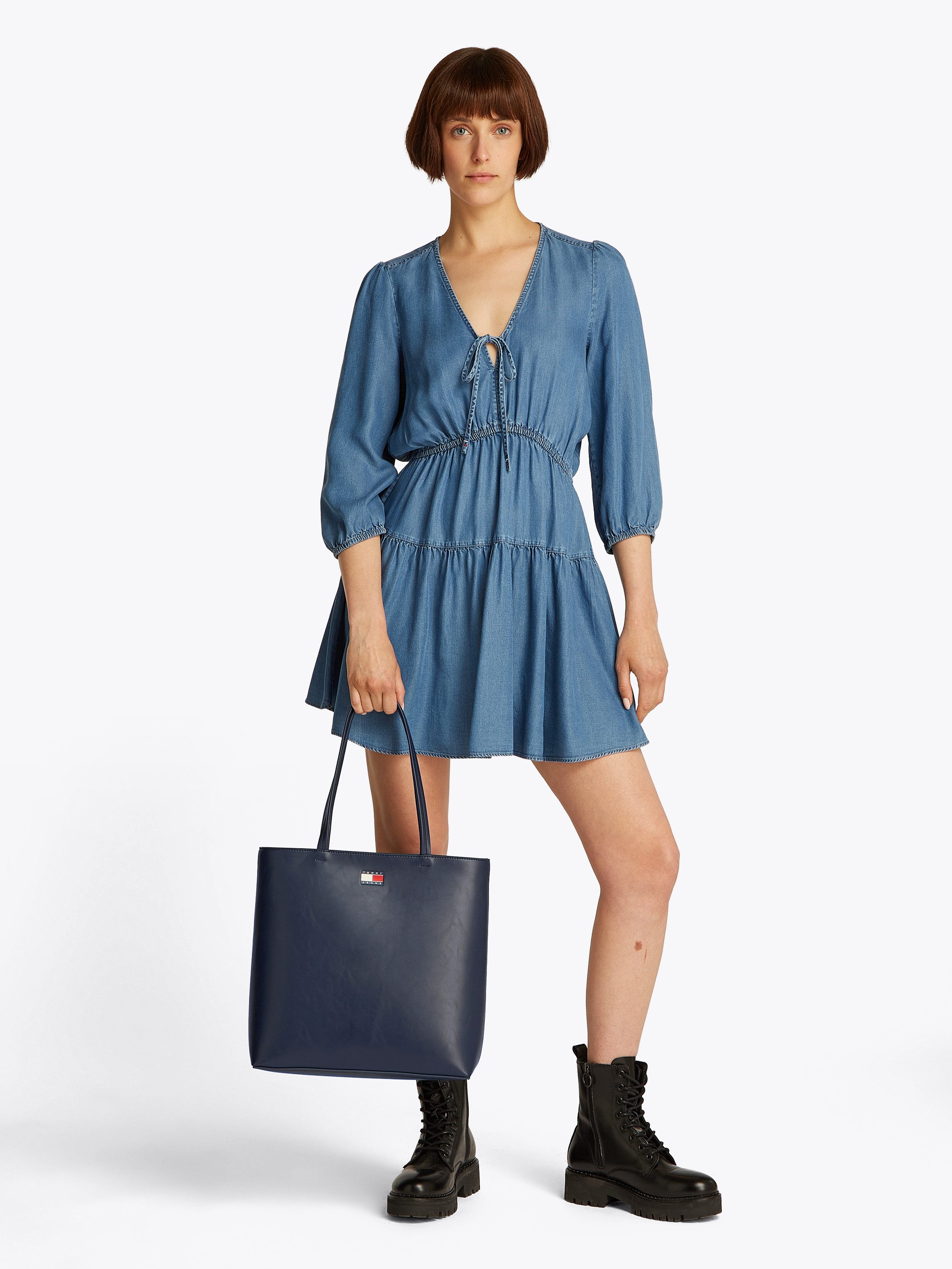 Tommy Jeans Tragetasche "TJW ESS MUST TOTE", Henkeltasche, Umhängetasche, S günstig online kaufen