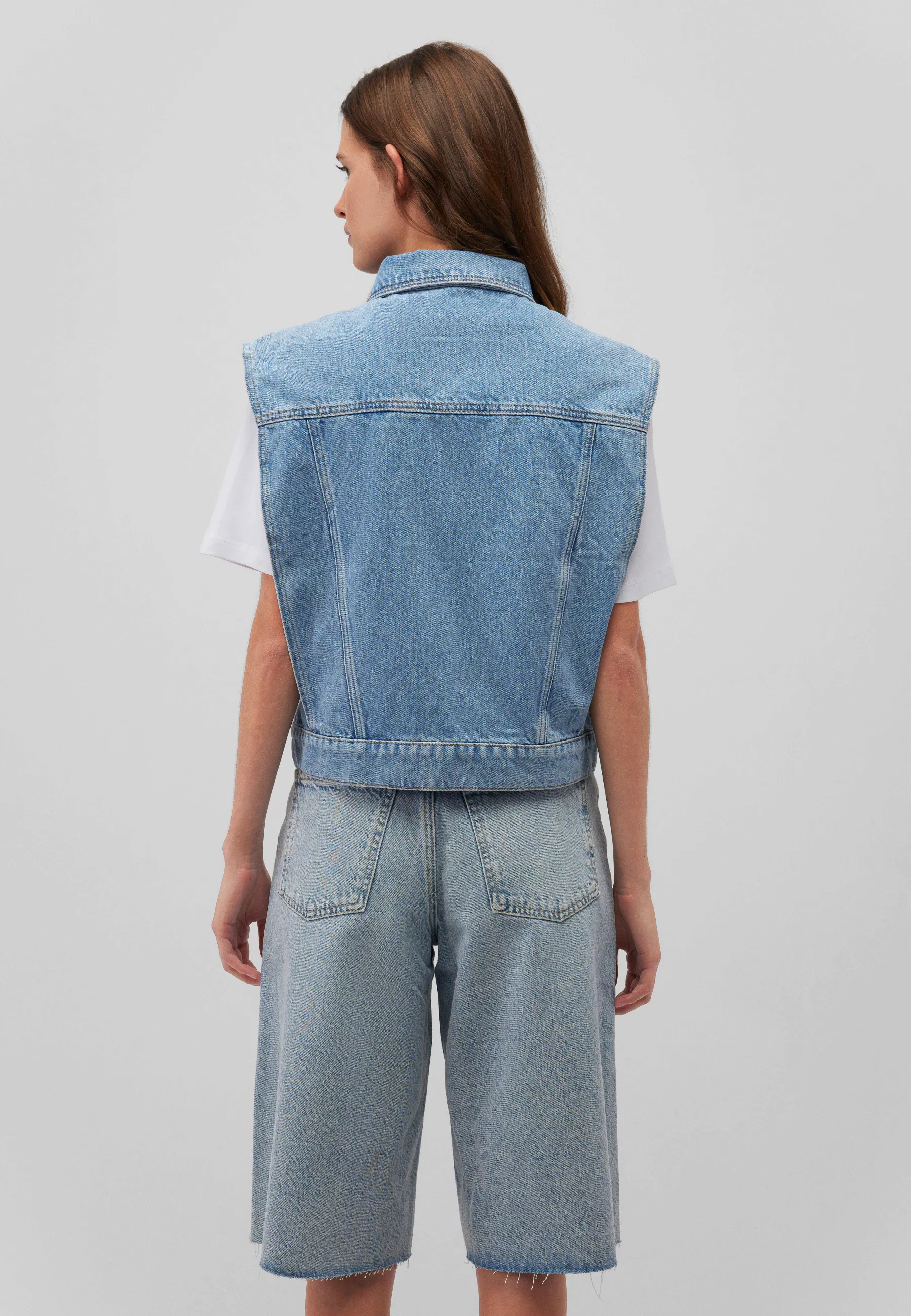 Mavi Jeansjacke "KITA", Boxy Denim Vest günstig online kaufen