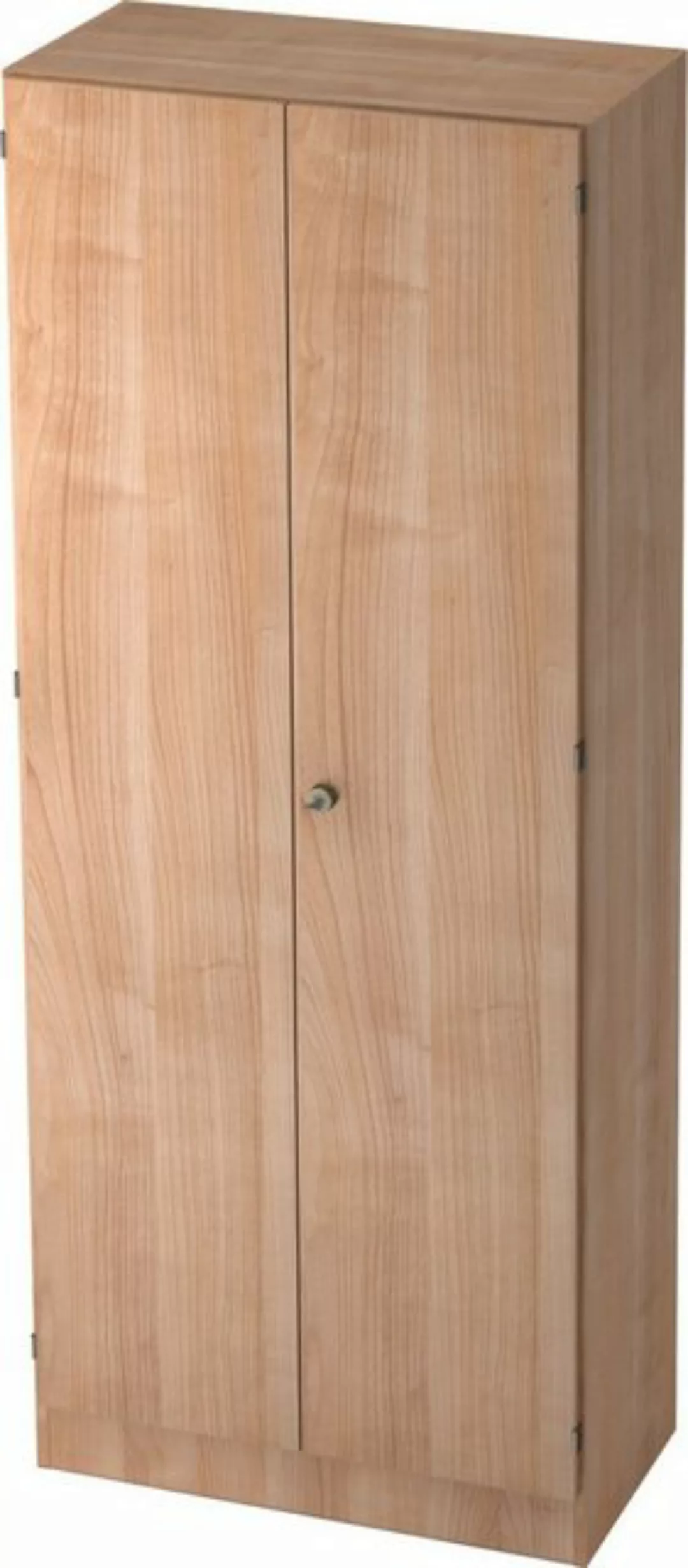 Aktenschrank schrank Solid 5 OH BxTxH 80x42x200,4cm Sockelblende Griff SG N günstig online kaufen