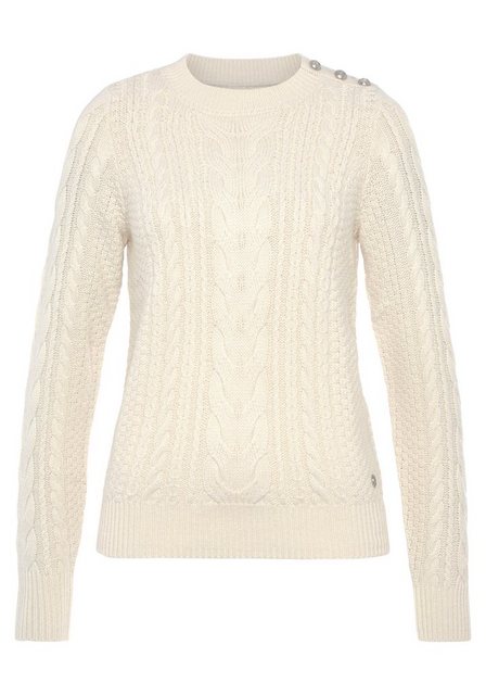 Tamaris Strickpullover mit Zopfmuster - NEUE KOLLEKTION günstig online kaufen