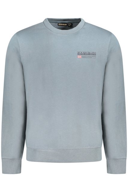 Napapijri Sweatshirt Herren-Sweatshirt Grau: Langarm, Regular Fit, mit günstig online kaufen