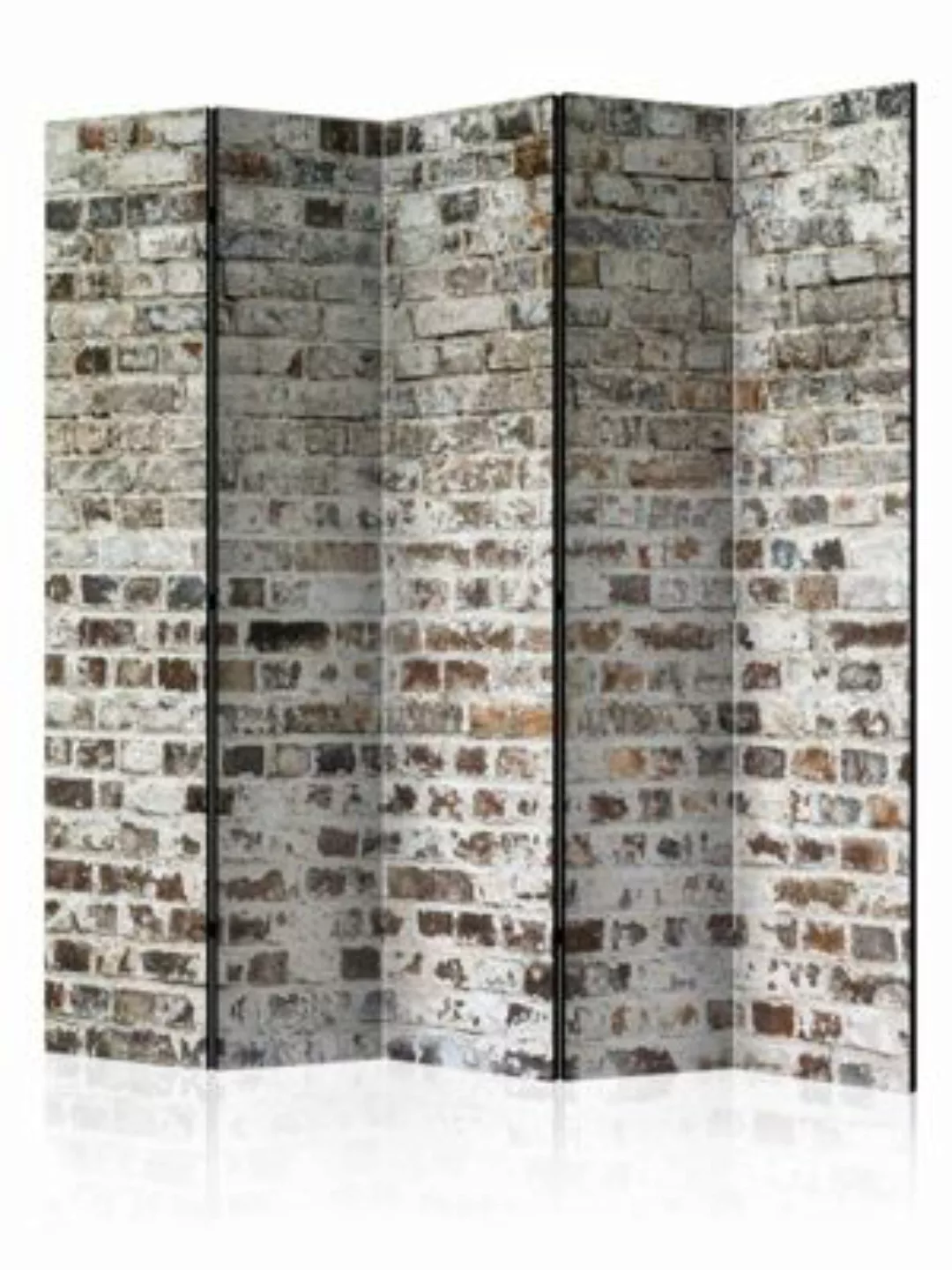 artgeist Paravent Old Walls II [Room Dividers] grau-kombi Gr. 225 x 172 günstig online kaufen