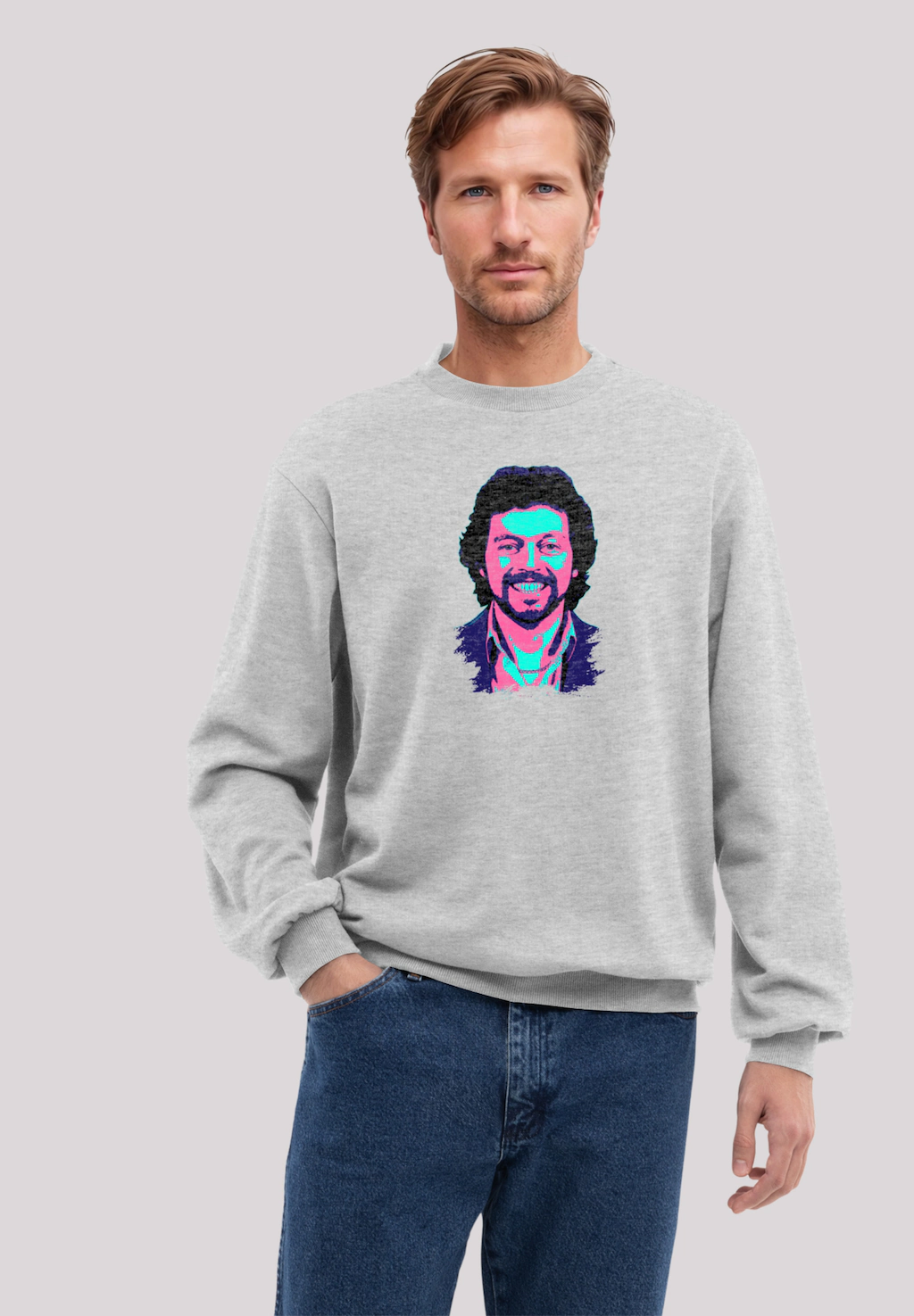 F4NT4STIC Sweatshirt "TV Times Jeremy Beadle 1982 Pop Art", Premium Qualitä günstig online kaufen
