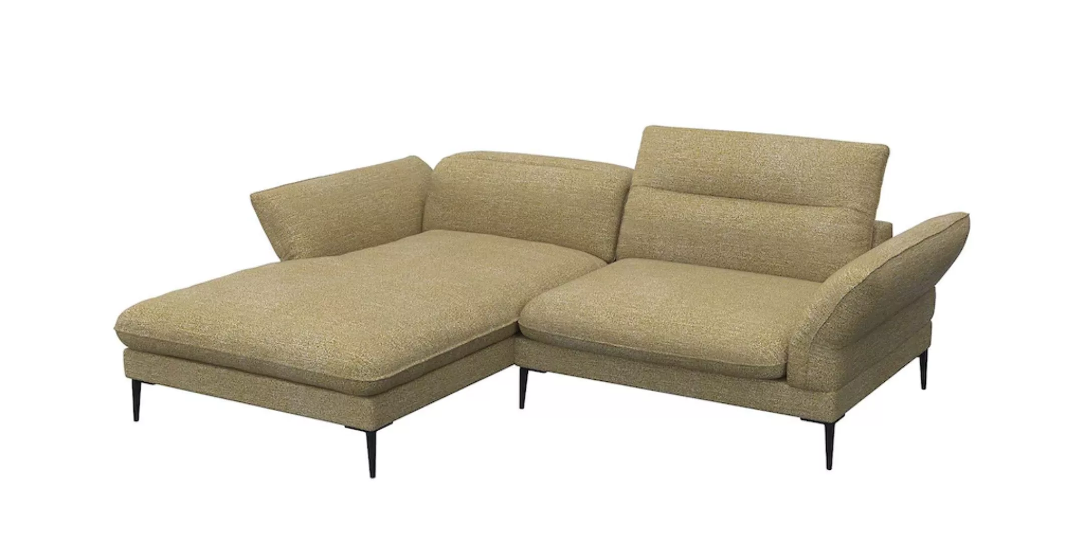 FLEXLUX Ecksofa "Salino, Funktionssofa mit Recamiere, Relaxsofa, Ecksofa", günstig online kaufen