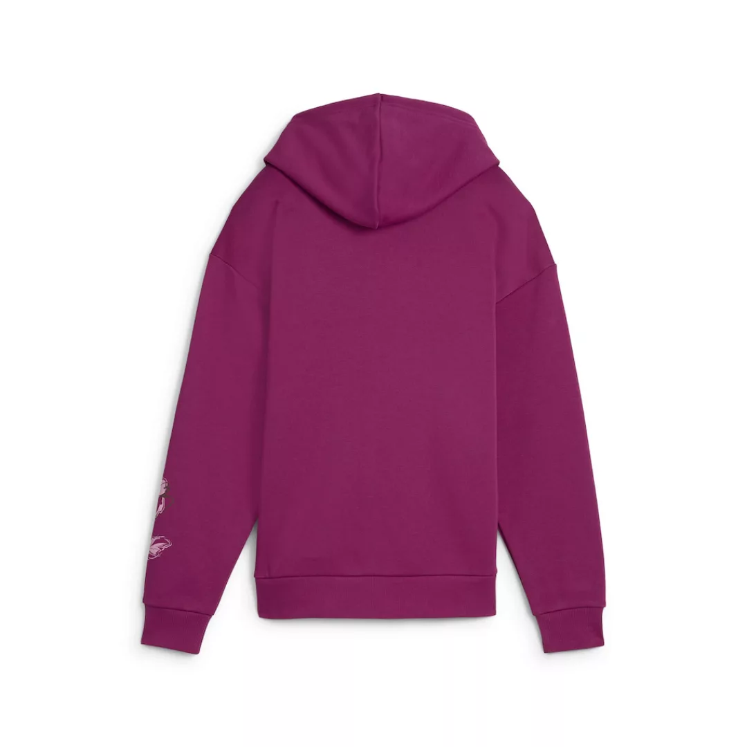 PUMA Sweatjacke "ESS+ FLORAL VIBES Hoodie mit durchgehendem Reißverschluss günstig online kaufen