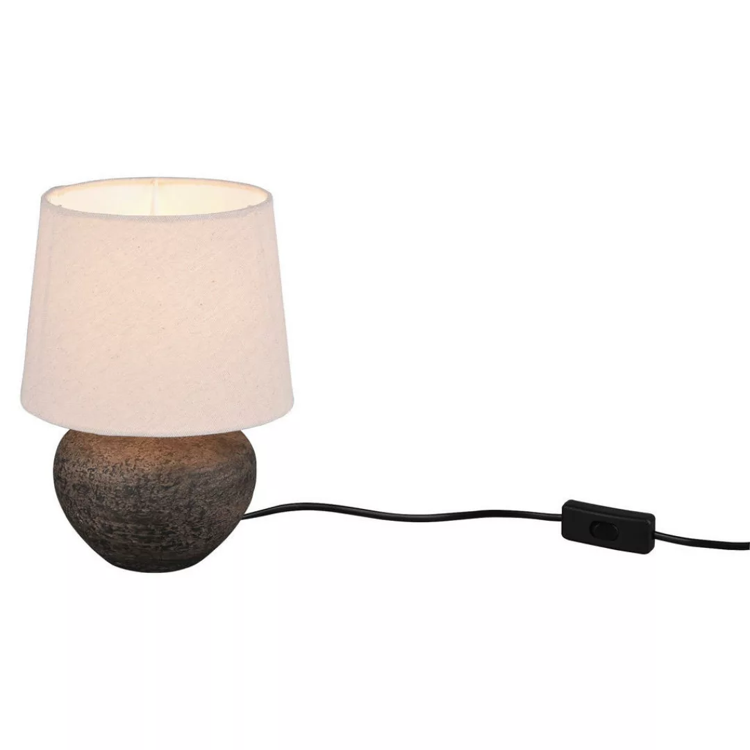 Reality Tischlampe Lou Braun-Beige günstig online kaufen