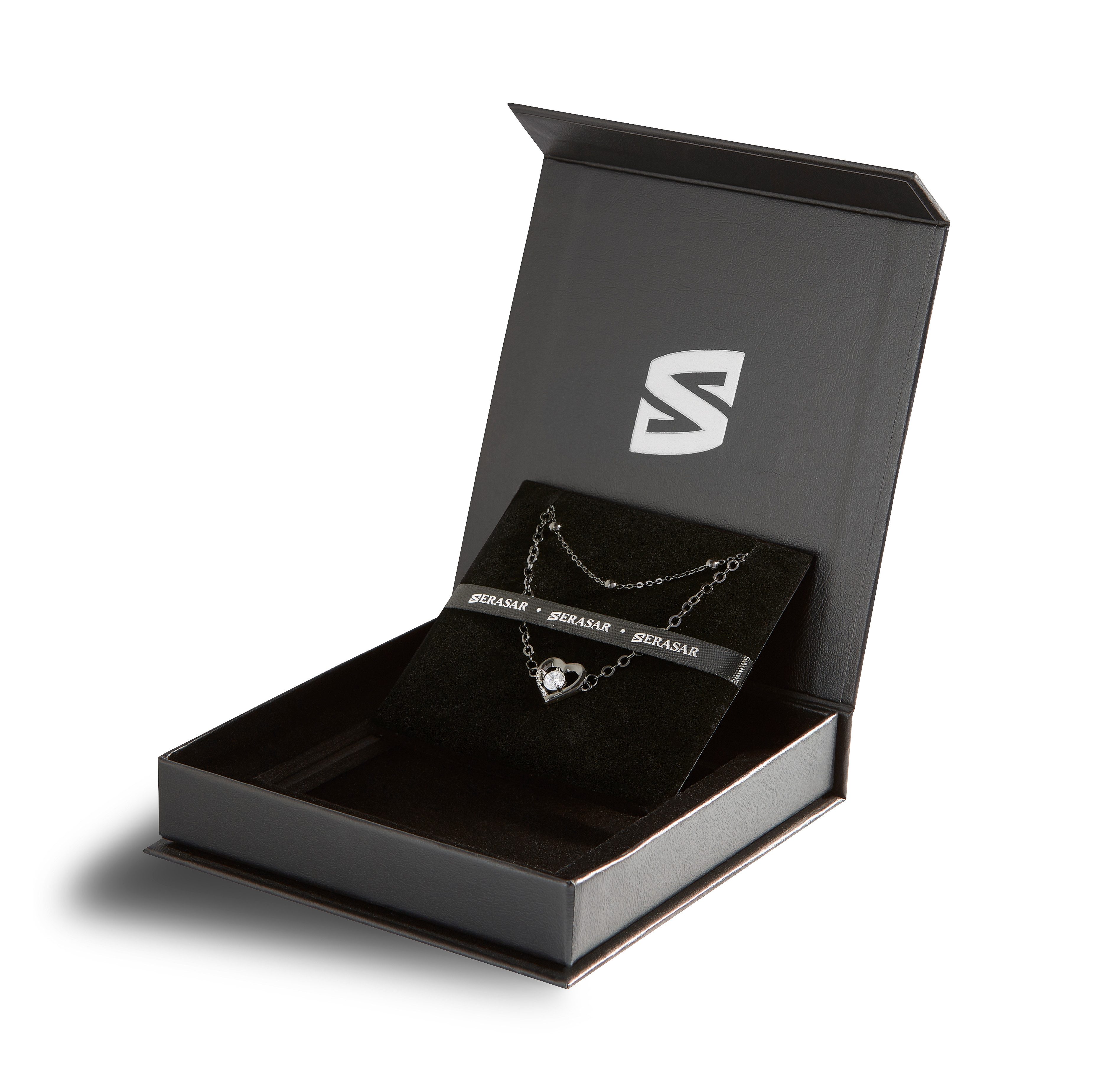 SERASAR Fußkette Fußkettchen aus Sterlingsilber [Heart] günstig online kaufen