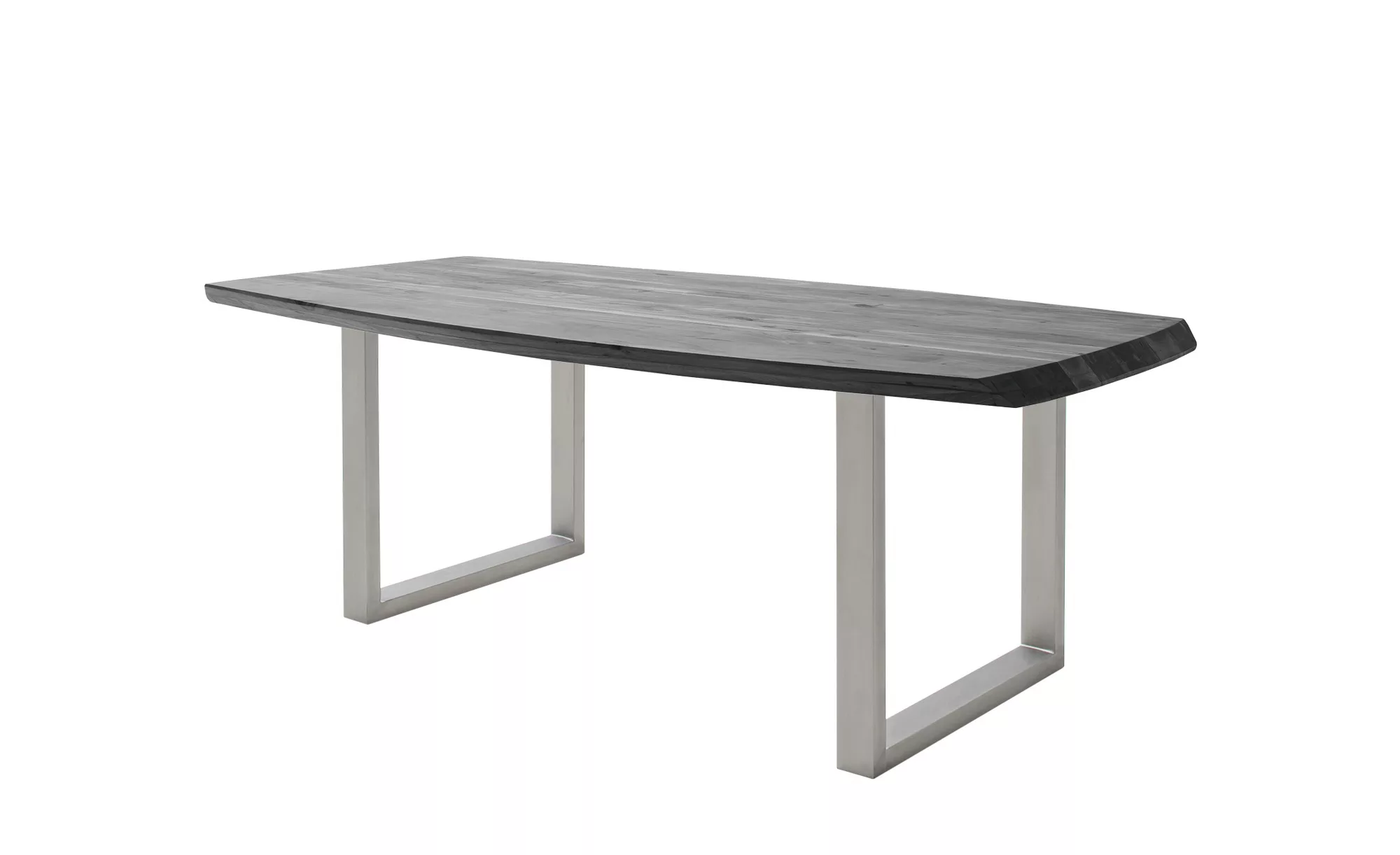 Woodford Kufentisch massiv  Alabria - grau - 100 cm - 79 cm - Tische > Esst günstig online kaufen