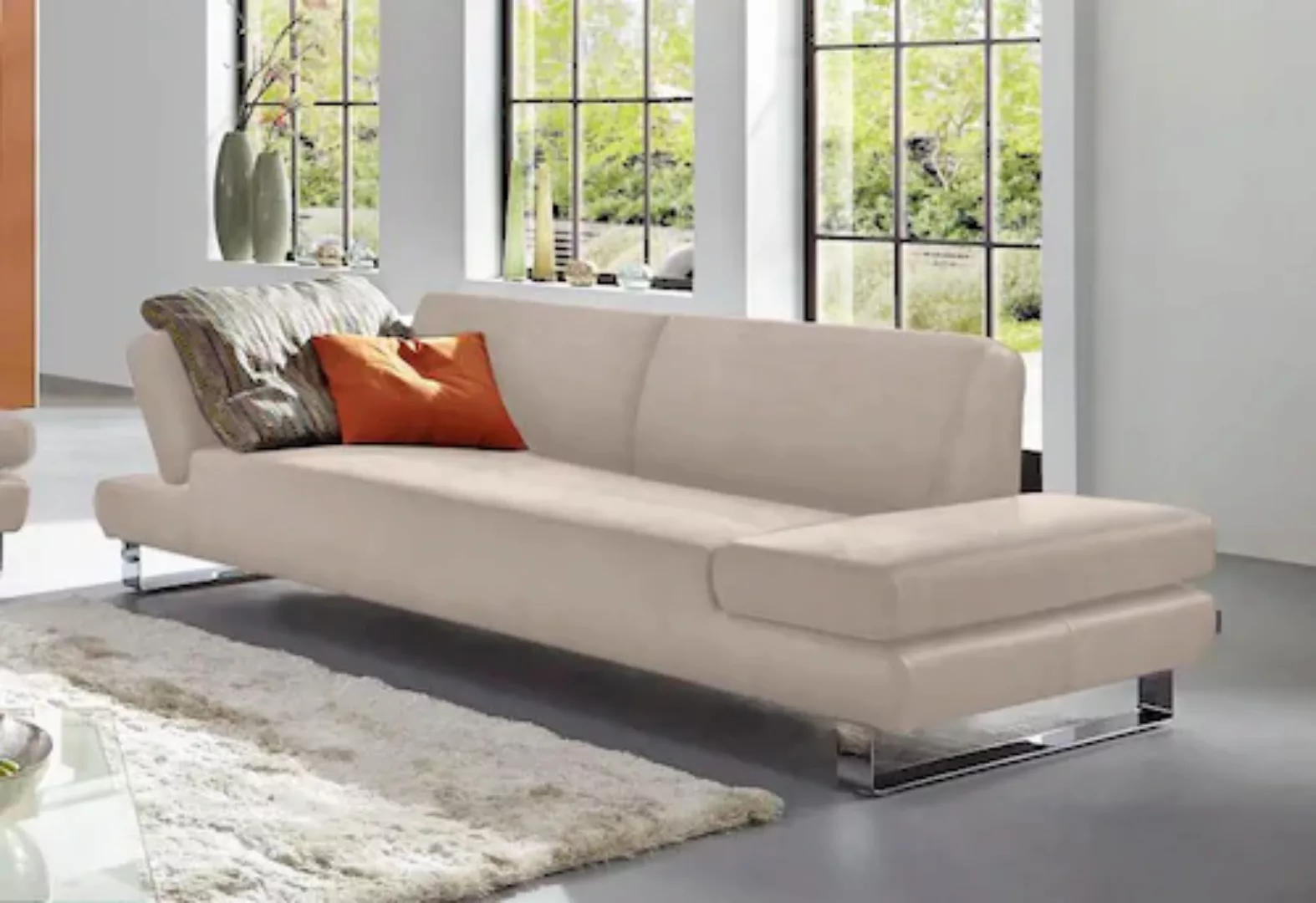 W.SCHILLIG 3-Sitzer "taboo Designsofa mit hohem Sitzkomfort", mit Übertiefe günstig online kaufen