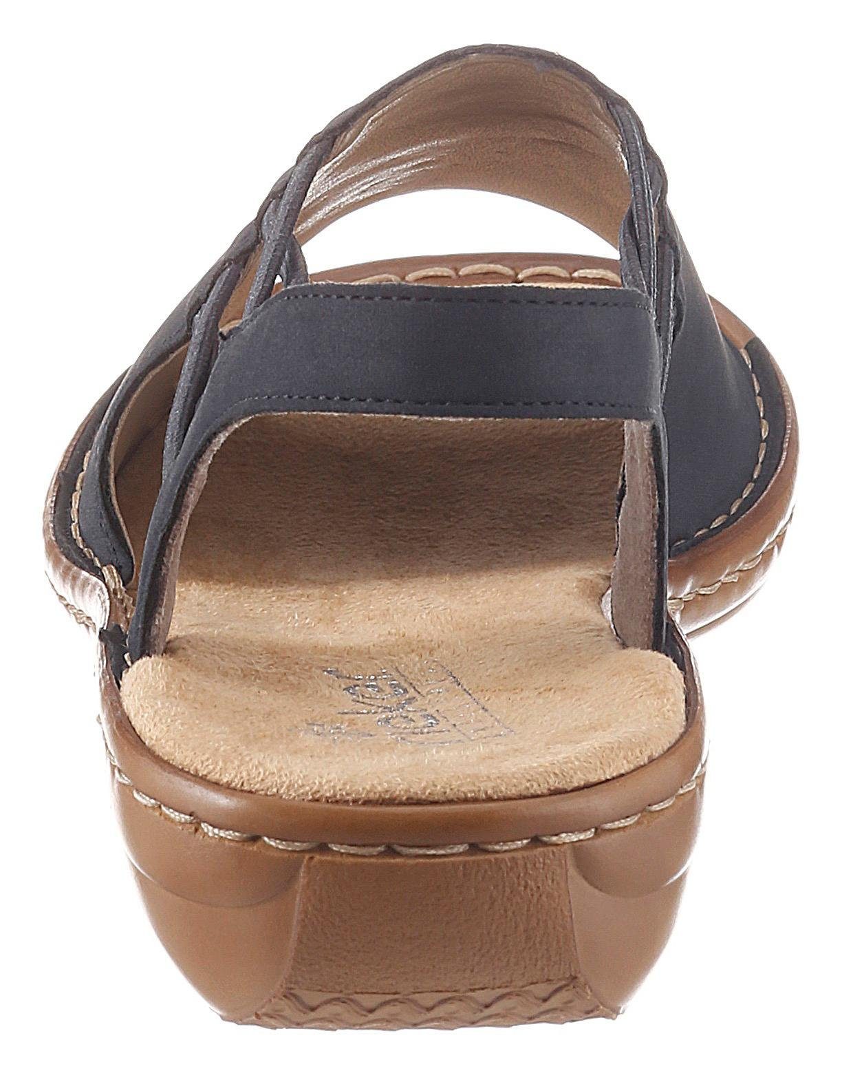 Rieker Sandale, mit Gummizugbändern günstig online kaufen
