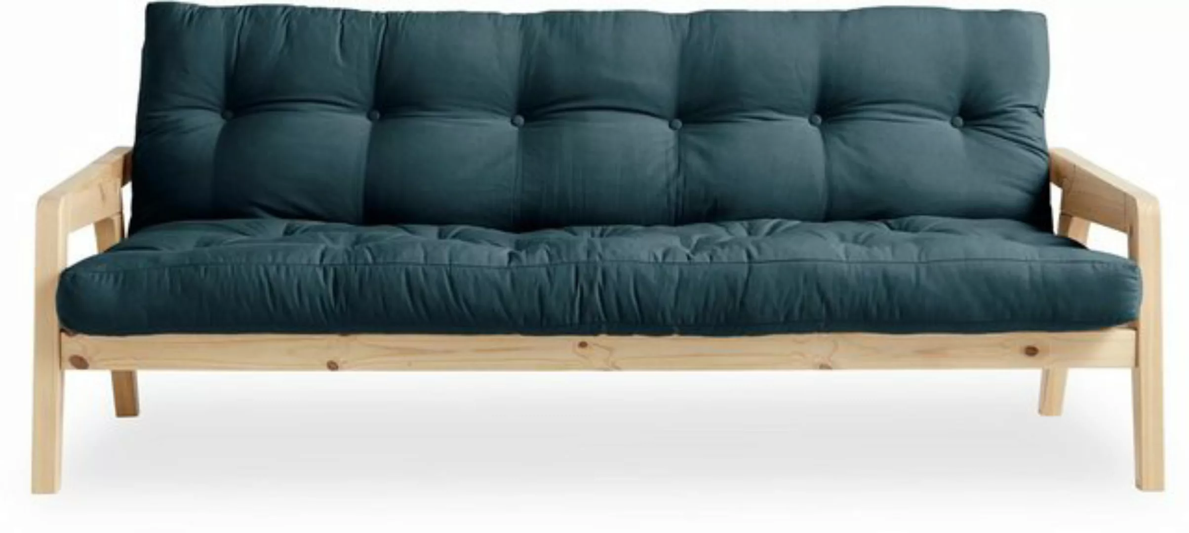 Karup Design Schlafsofa, Mit Holzstruktur, inkl. Futonmatratze, Liegefläche günstig online kaufen