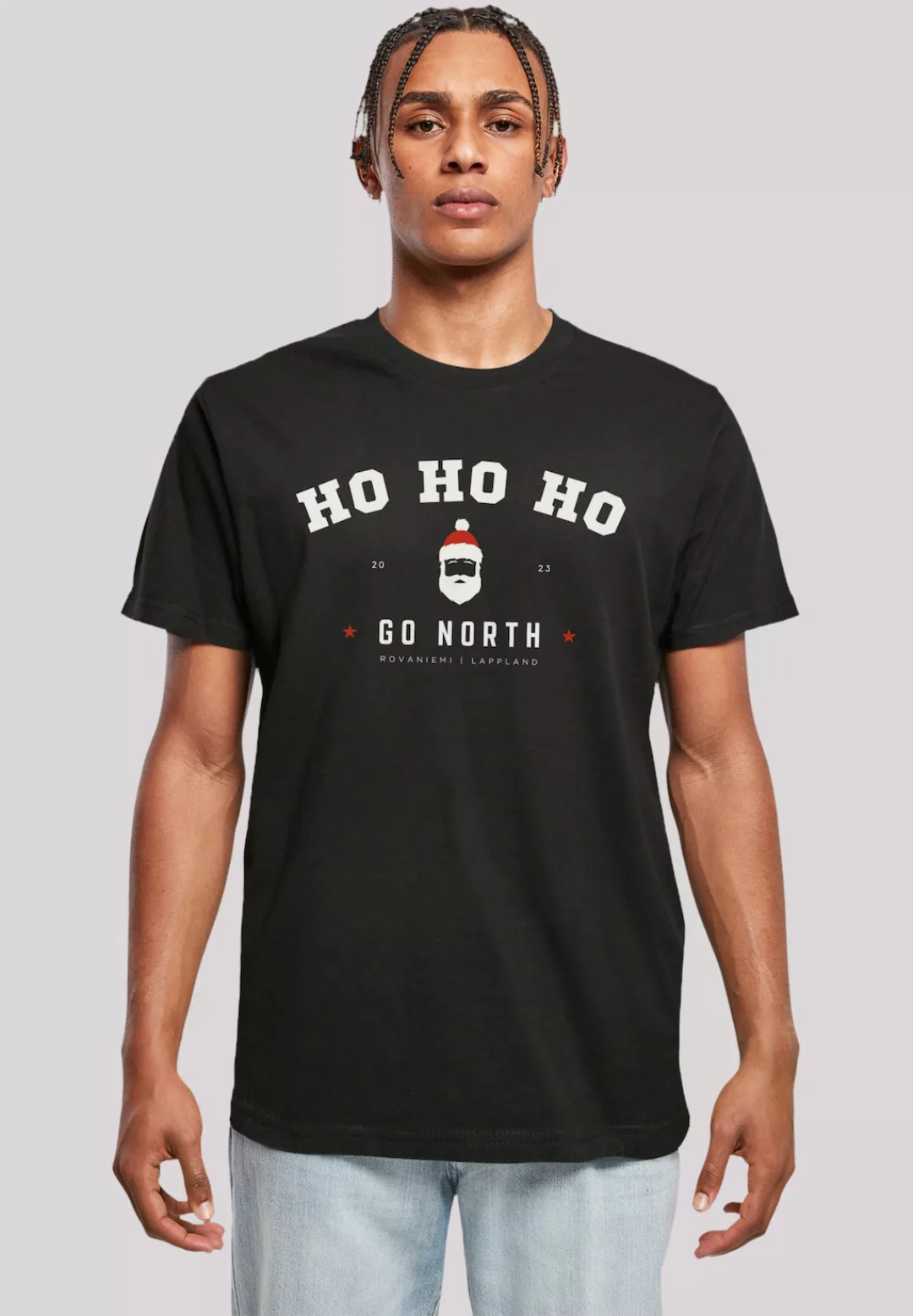 F4NT4STIC T-Shirt "Ho Ho Ho Santa Claus Weihnachten", Weihnachten, Geschenk günstig online kaufen