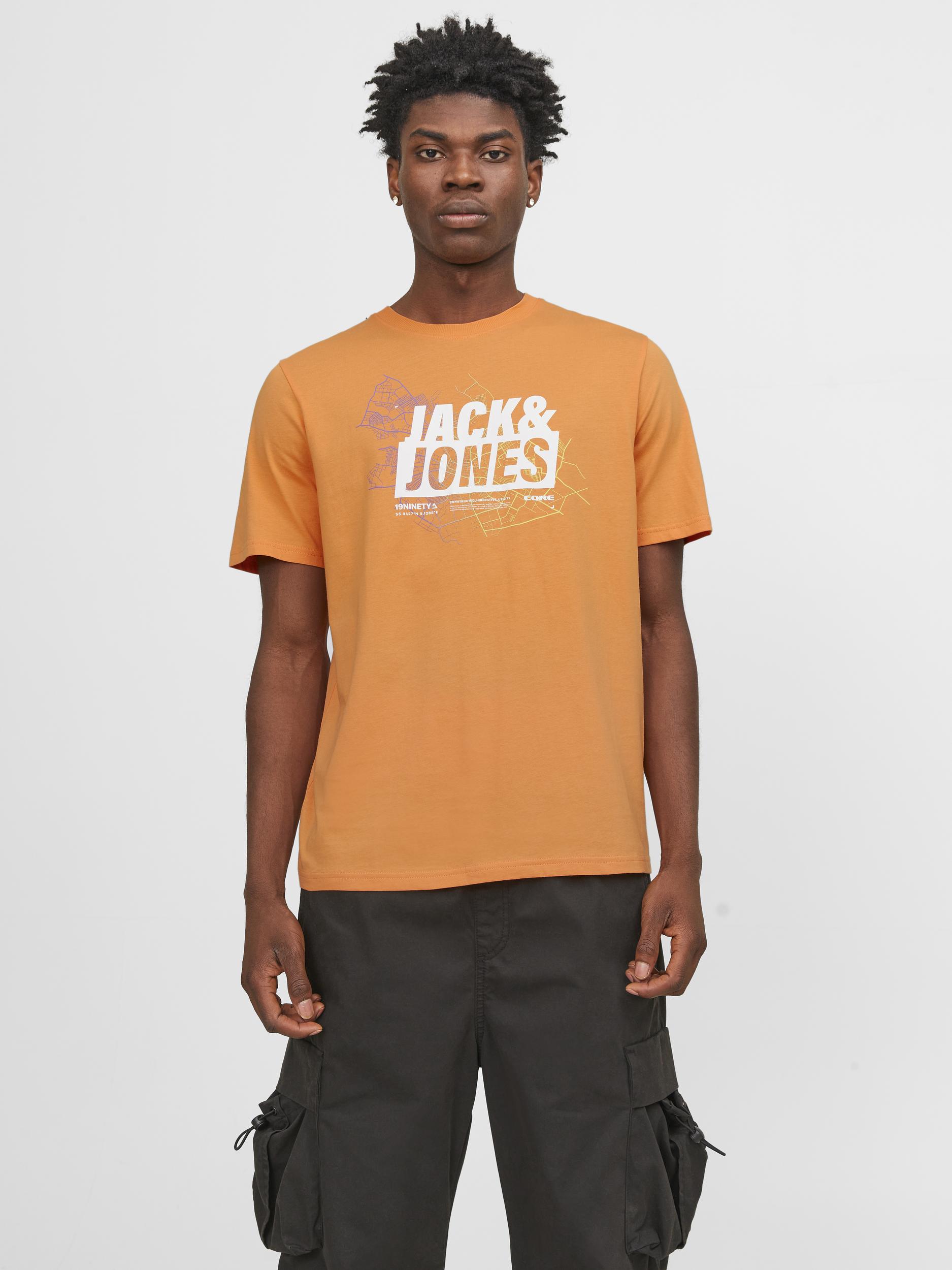 Jack & Jones Rundhalsshirt JCOMAP LOGO TEE SS CREW NECK SN günstig online kaufen