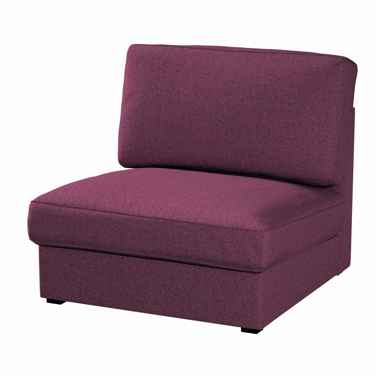 Bezug für Kivik Sessel nicht ausklappbar, pflaumenviolett, Bezug für Sessel günstig online kaufen