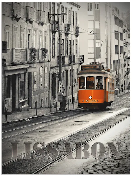 Artland Alu-Dibond-Druck »Lissabon - Linie 28«, Züge, (1 St.), für Innen- u günstig online kaufen