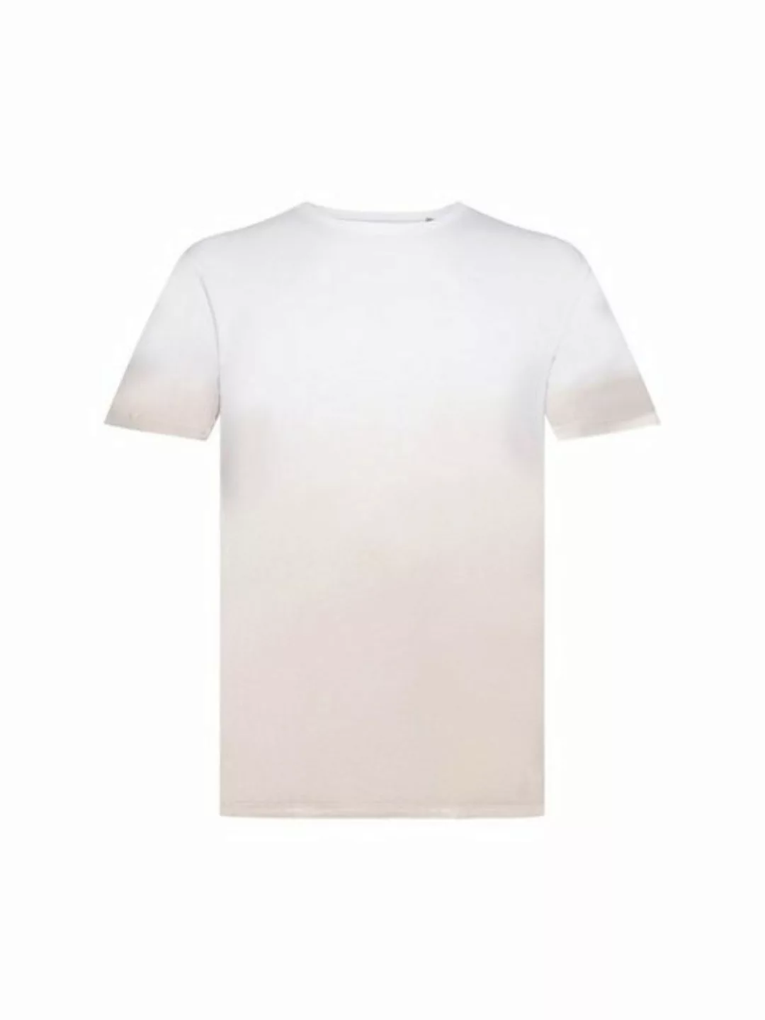 edc by Esprit T-Shirt Zweifarbig blass gefärbtes T-Shirt (1-tlg) günstig online kaufen