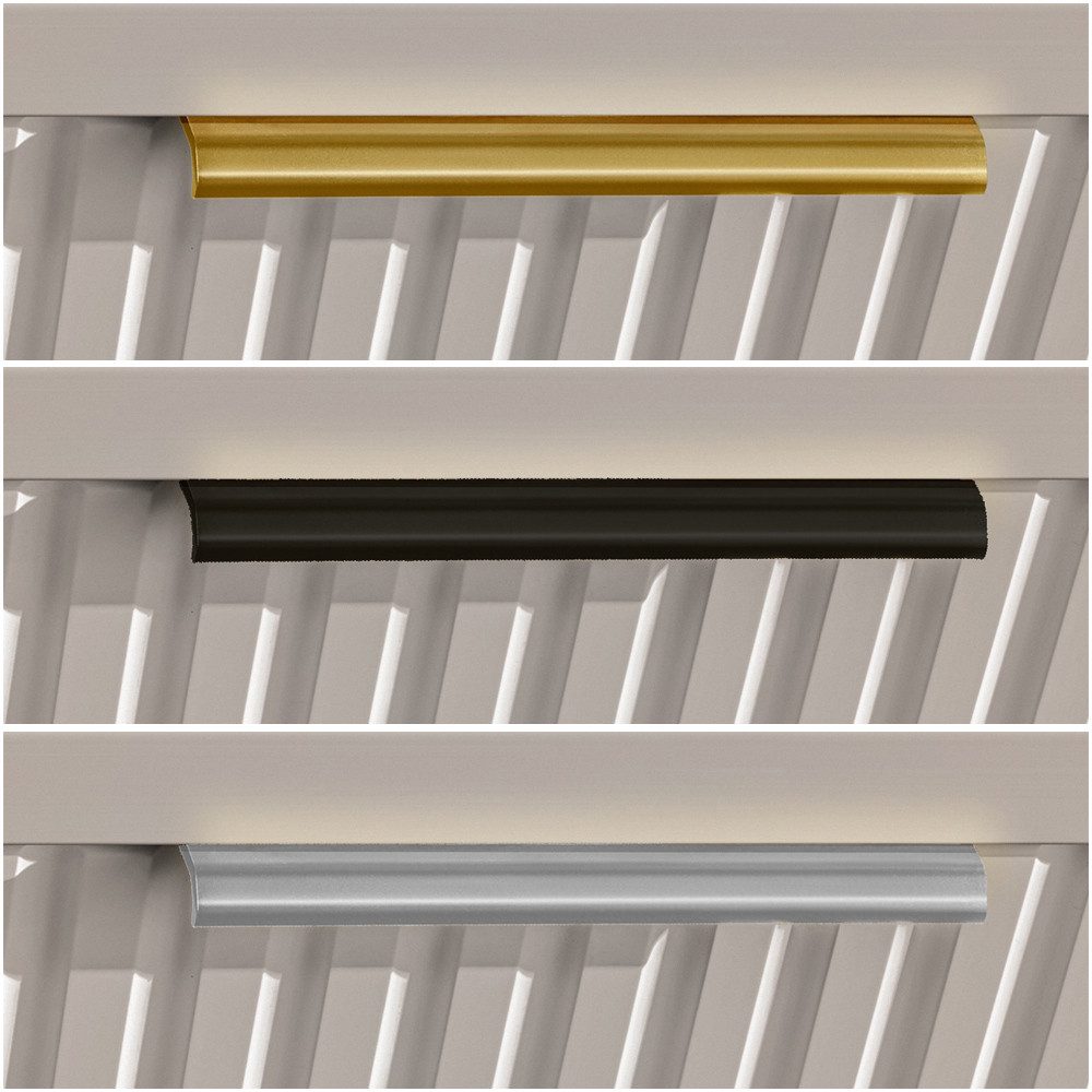 Lomadox Hochschrank ADELAIDE-56-CASHMERE Badschrank Seitenschrank, kaschmir günstig online kaufen
