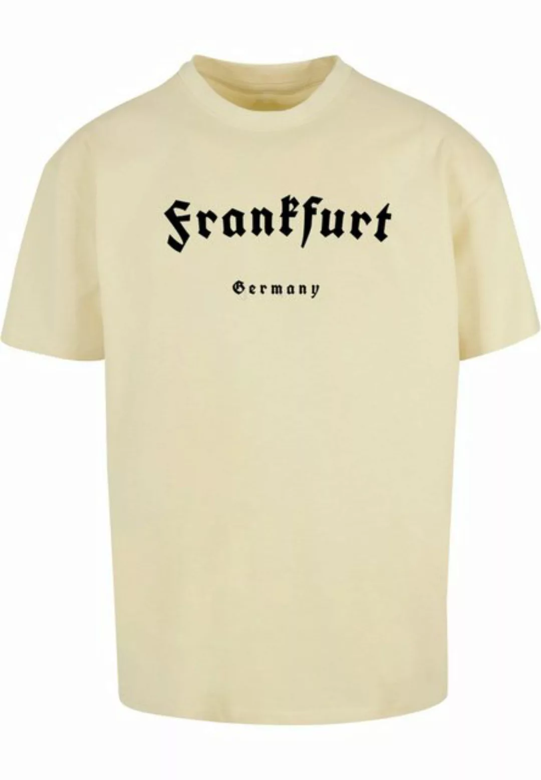 Merchcode T-Shirt Merchcode Herren Frankfurt Heavy Oversize Tee-BY102 (1-tl günstig online kaufen