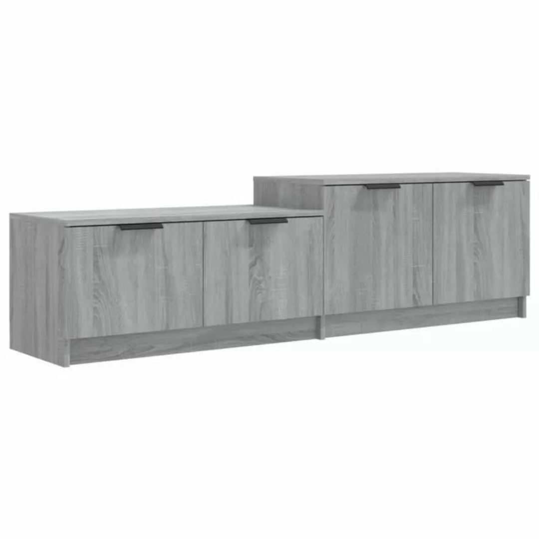 vidaXL TV-Schrank TV-Schrank Grau Sonoma 158,5x36x45 cm Spanplatte Lowboard günstig online kaufen