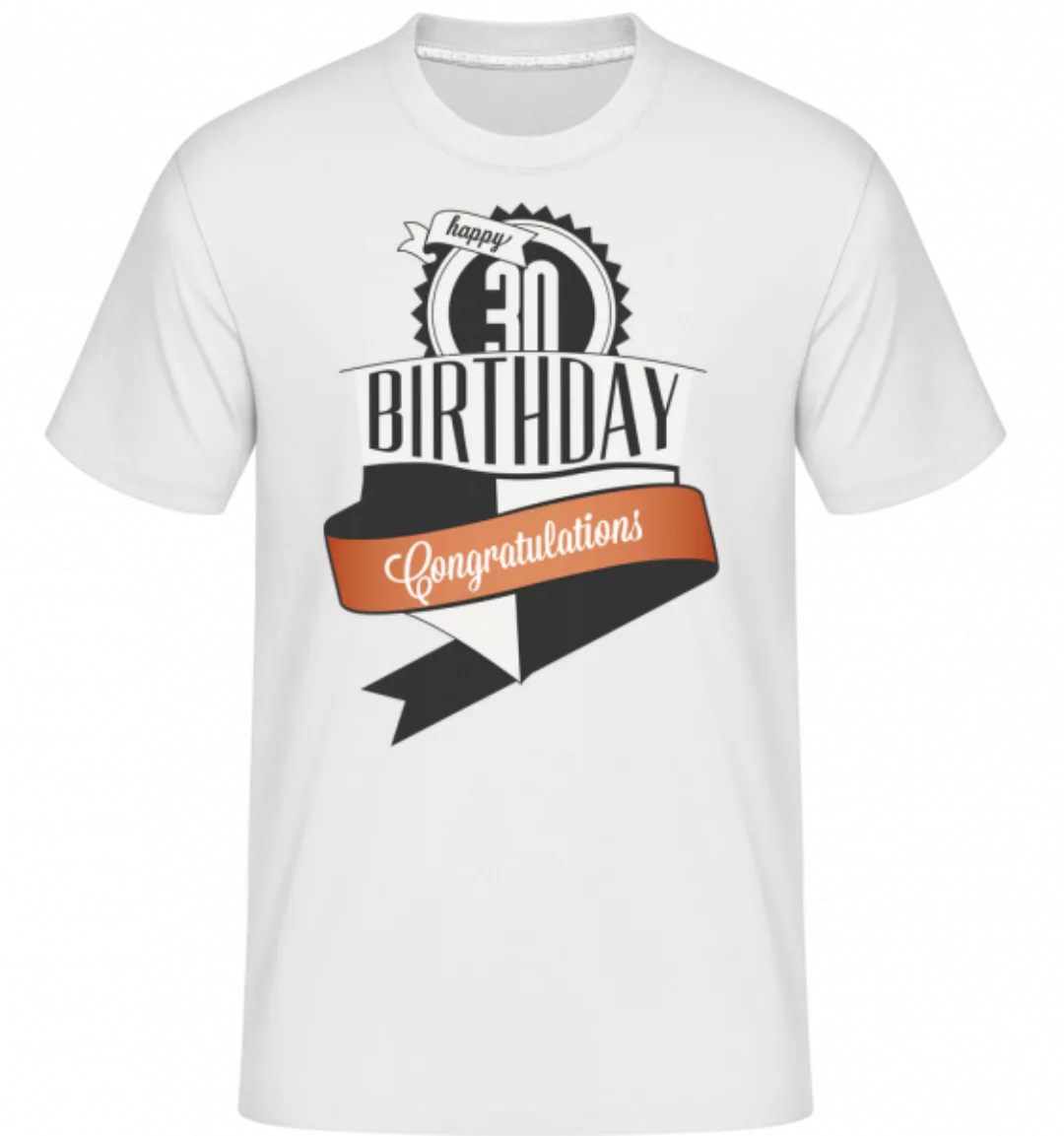 30 Birthday Congrats · Shirtinator Männer T-Shirt günstig online kaufen