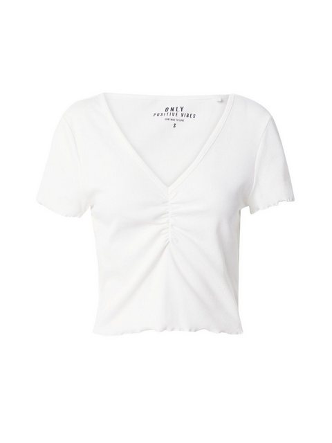 ONLY Kurzarmshirt "ONLBETTY S/S V-NECK TOP CC JRS" günstig online kaufen