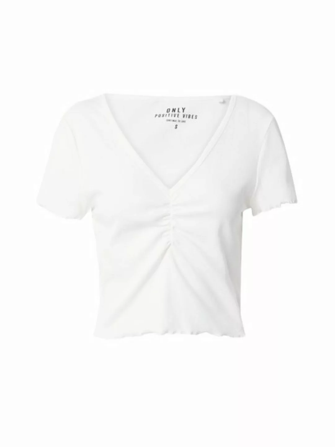 ONLY Langarmshirt BETTY (1-tlg) Drapiert/gerafft, Rüschen günstig online kaufen