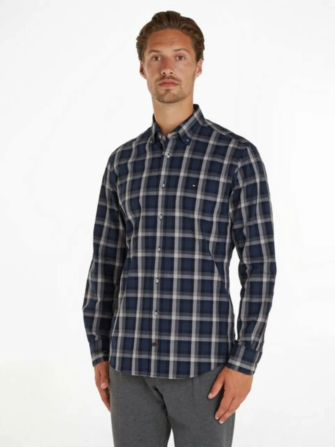 Tommy Hilfiger Karohemd CL-W MELANGE CHECK RF SHIRT günstig online kaufen