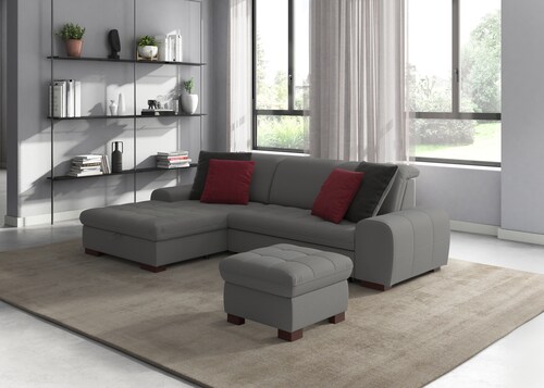 sit&more Ecksofa "Luxor L-Form", wahlweise mit Bettfunktion, Bettkasten und günstig online kaufen