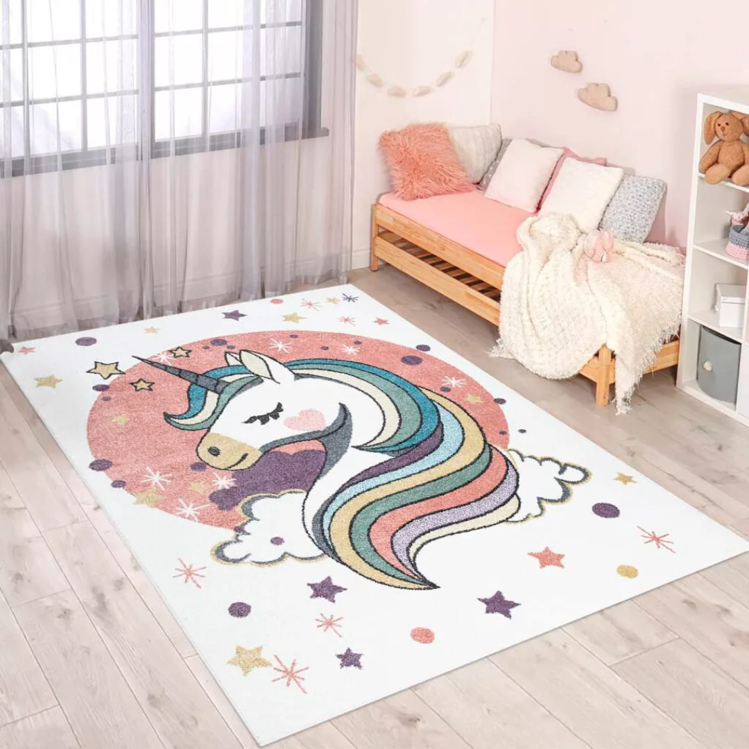 Carpet City Kinderteppich »ANIME925«, rechteckig, 11 mm Höhe, Kinderzimmer günstig online kaufen