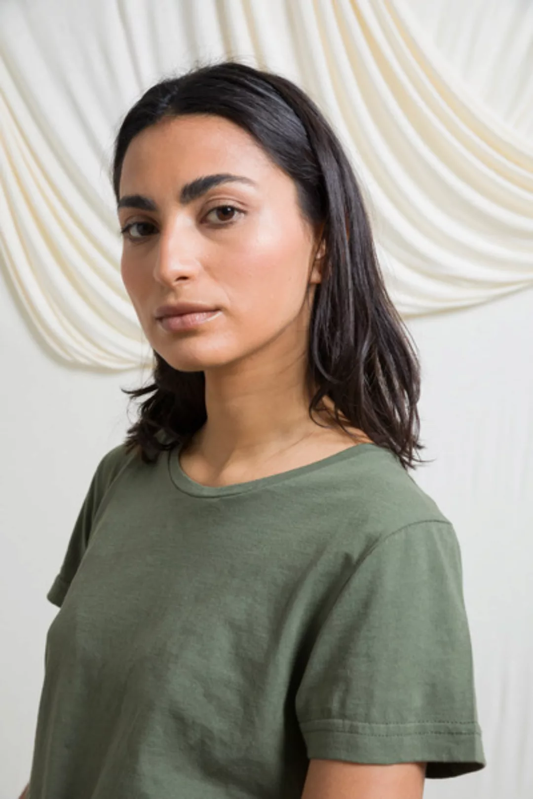 Recyceltes T-shirt Für Frauen Aus Baumwolle Franca günstig online kaufen