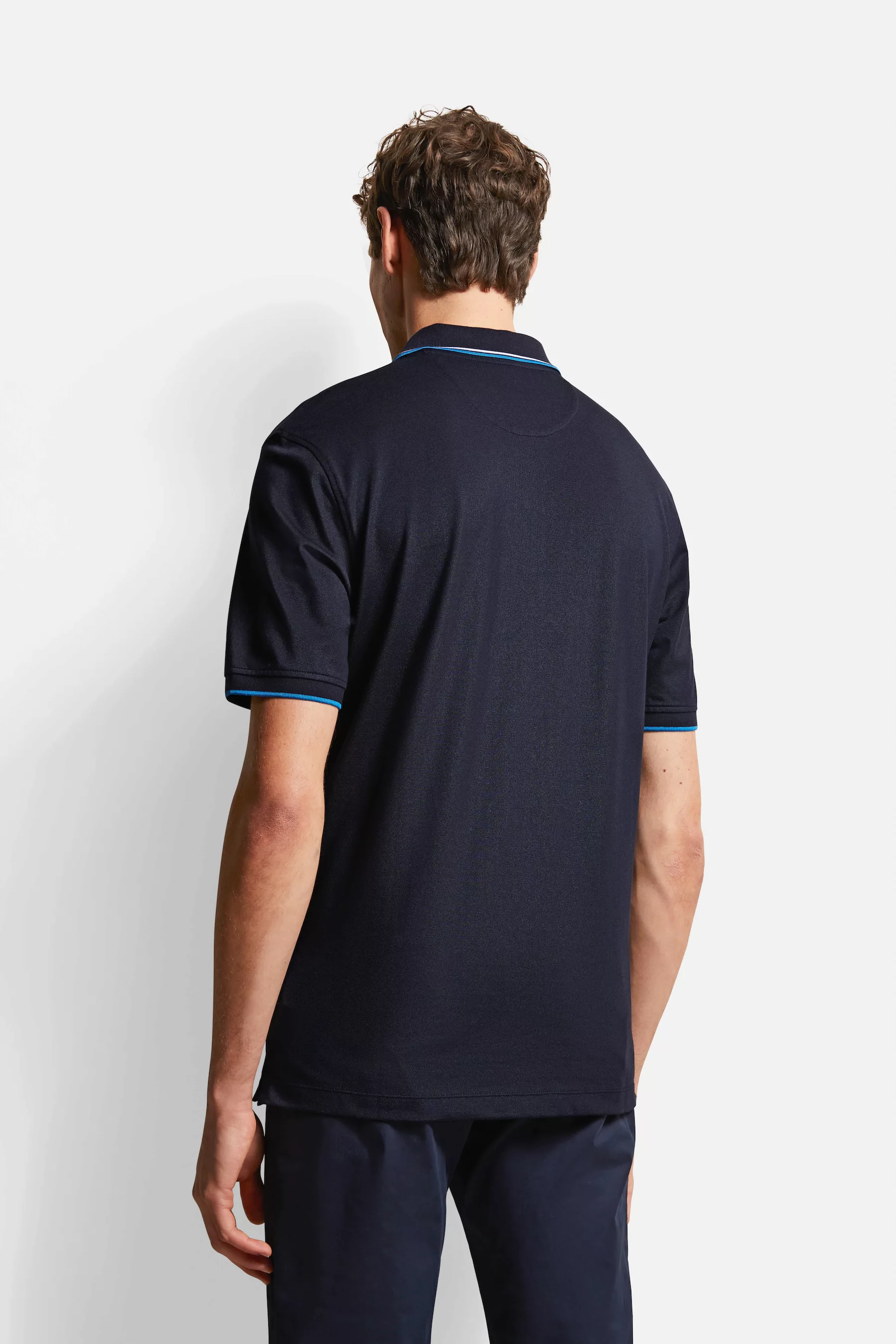 bugatti Poloshirt, mit feinen Kontraststreifen günstig online kaufen