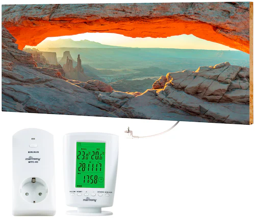 Marmony Infrarotheizung »MOTIV-Heizkörper "Mountain Views", 800 Watt«, aus günstig online kaufen