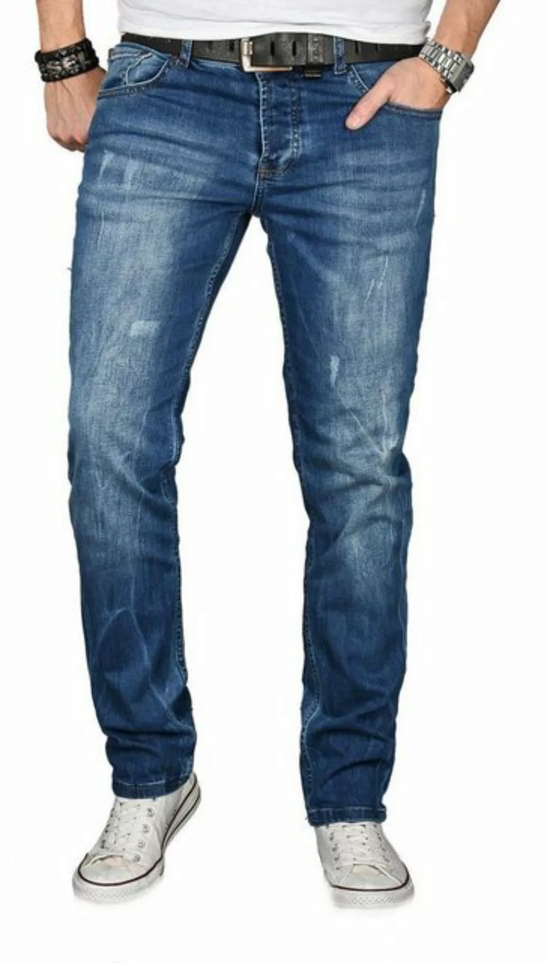 Alessandro Salvarini Straight-Jeans ASGenova Stretch mit Elasthan günstig online kaufen