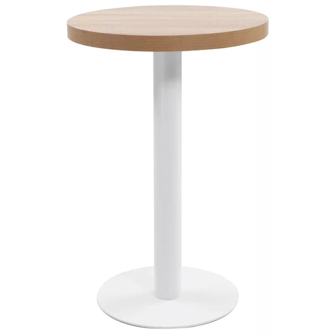 Bistrotisch Hellbraun 50 Cm Mdf günstig online kaufen