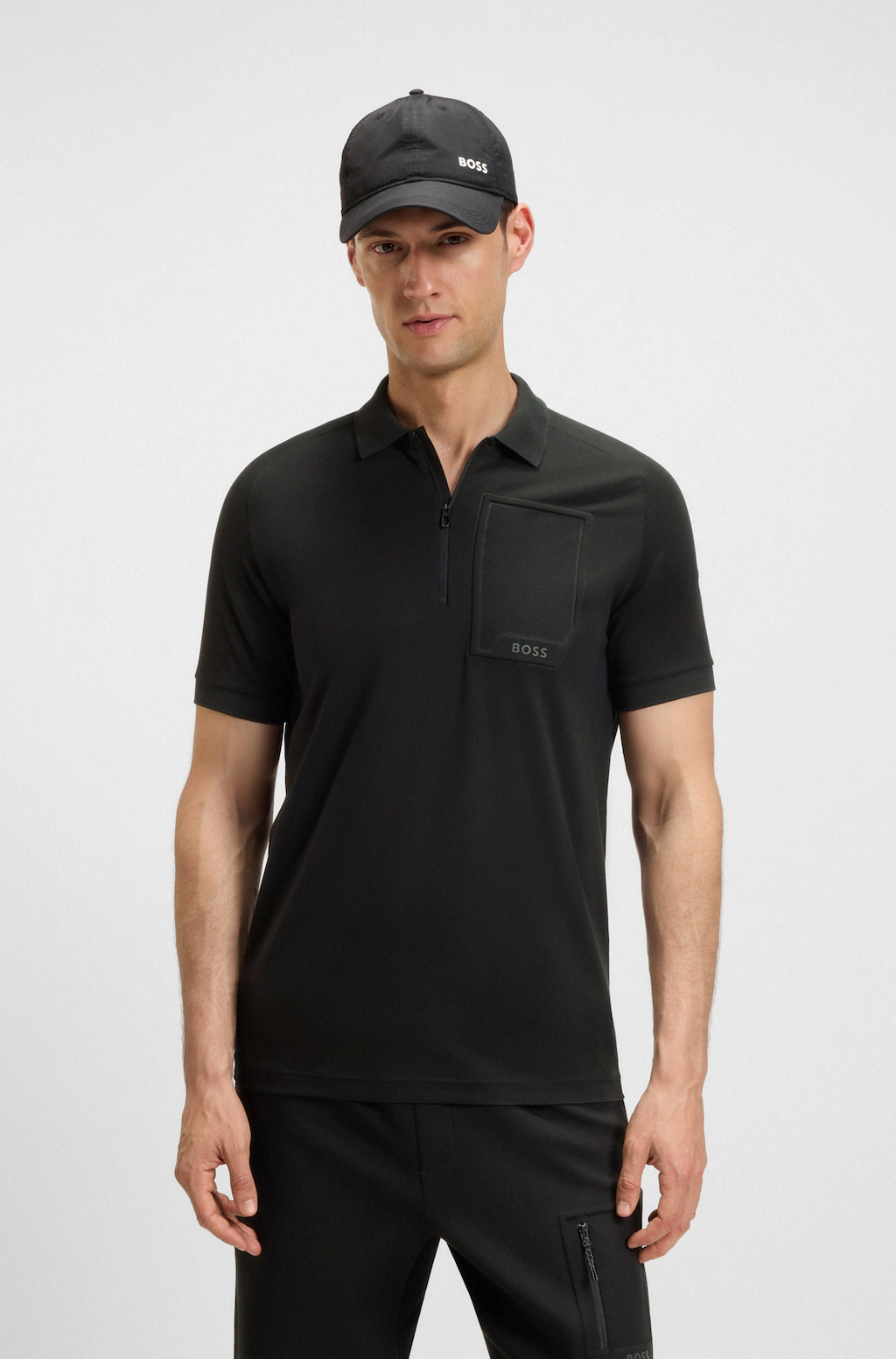 BOSS GREEN Poloshirt "Polo Urban Tech", mit feuchtigkeitsableitenden und sc günstig online kaufen