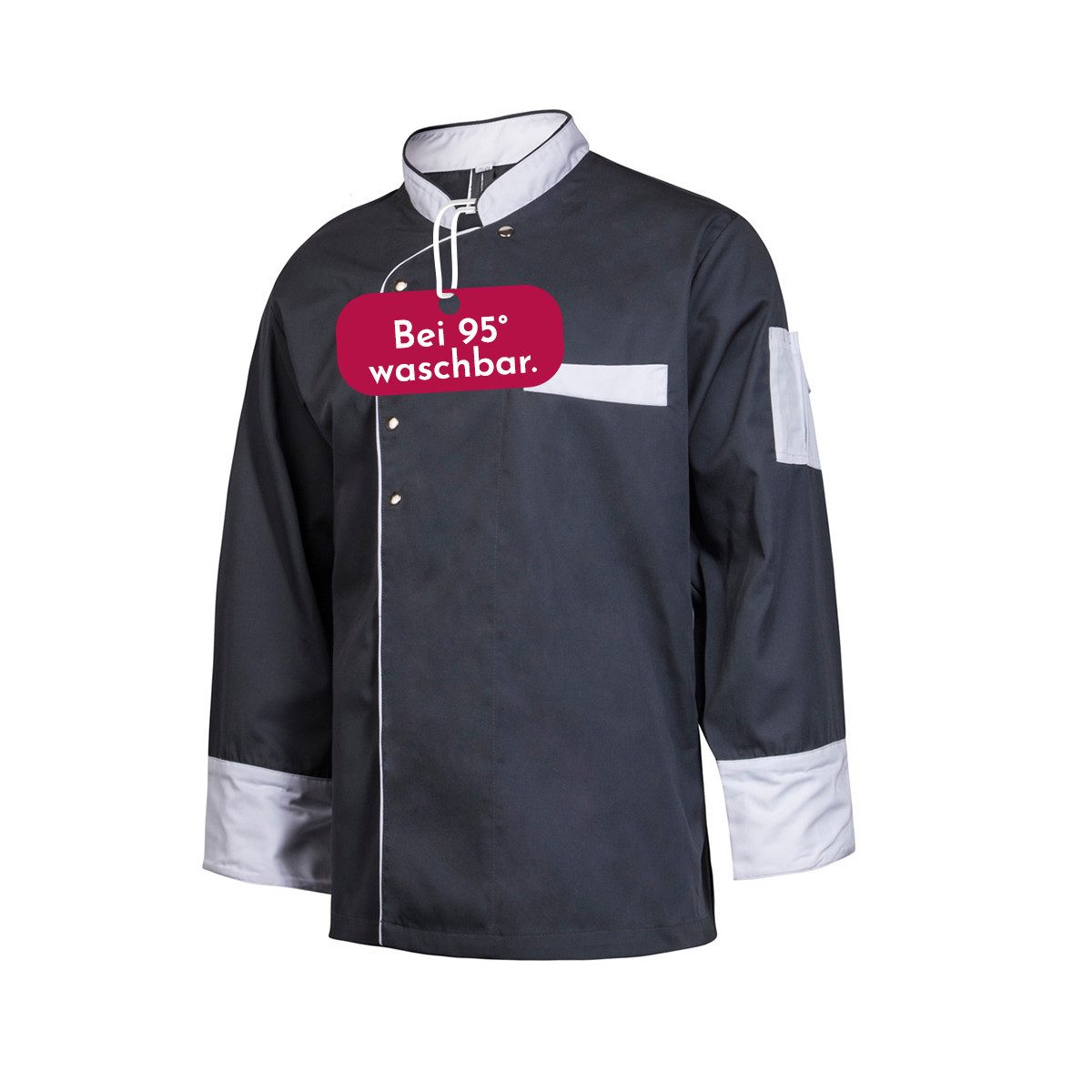 Clinotest Kochjacke langarm - 95 Grad günstig online kaufen
