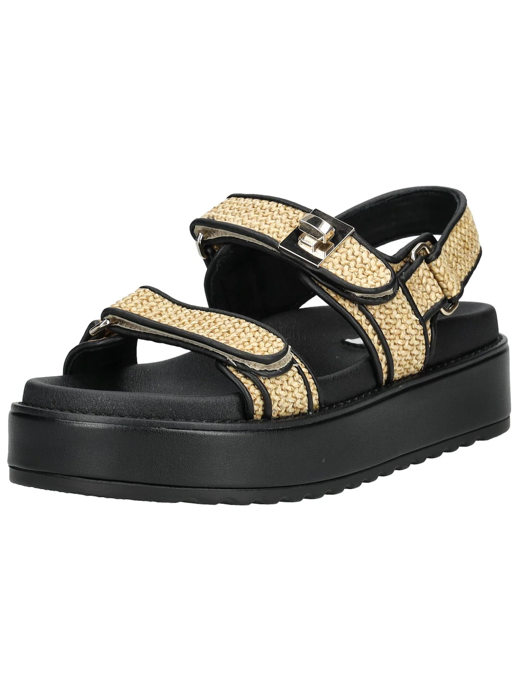 STEVE MADDEN Plateausandaletten "STEVE MADDEN Sandalen Lederimitat" günstig online kaufen