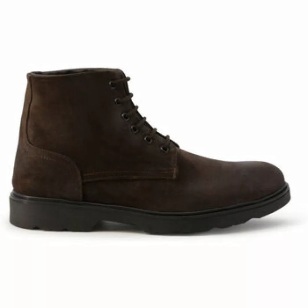 Duca Di Morrone  Stiefel Achielle - Suede Dark Brown günstig online kaufen