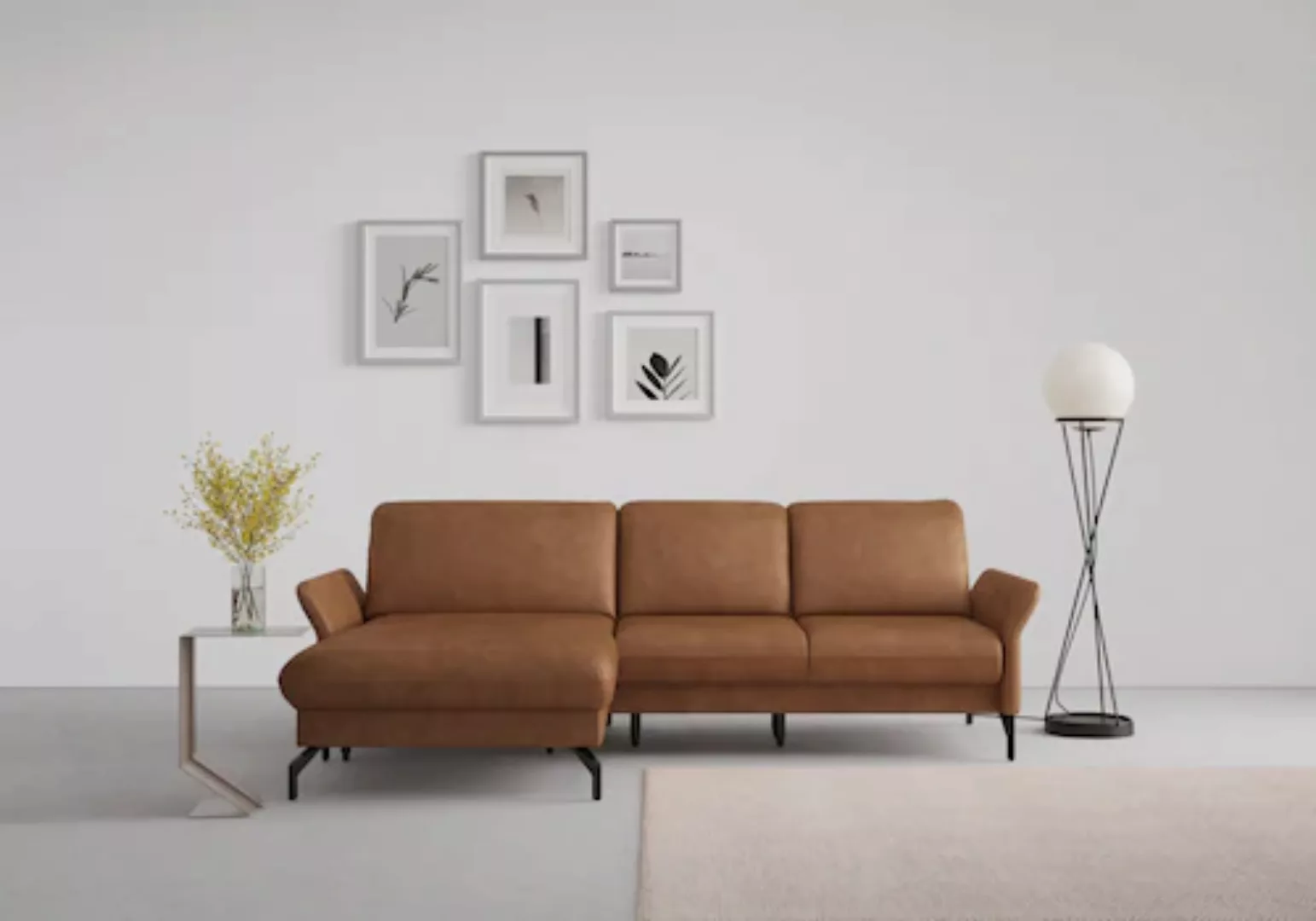 sit&more Ecksofa »Fashion L-Form«, wahlweise mit Kopfteilverstellung und Vo günstig online kaufen