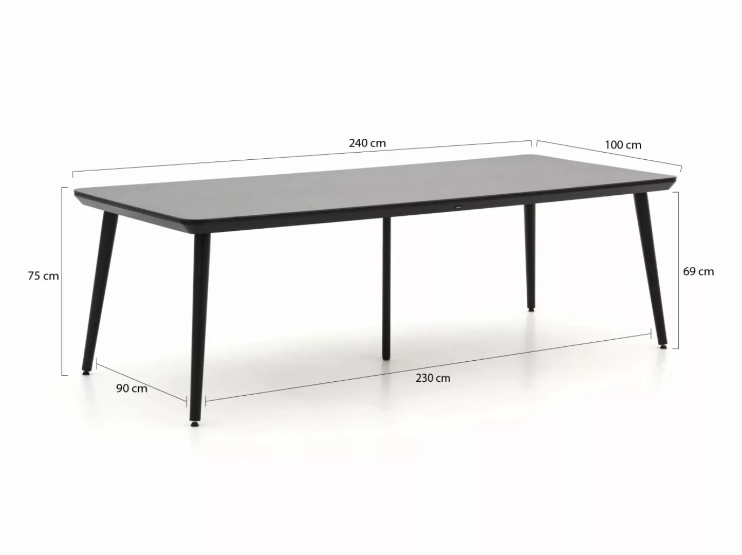 Hartman Sophie Studio Gartentisch 240x100 cm günstig online kaufen