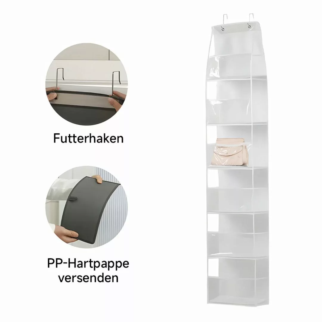 PODOFO Hängeregal Handtaschen Organizer Hängend, 6-Taschen günstig online kaufen