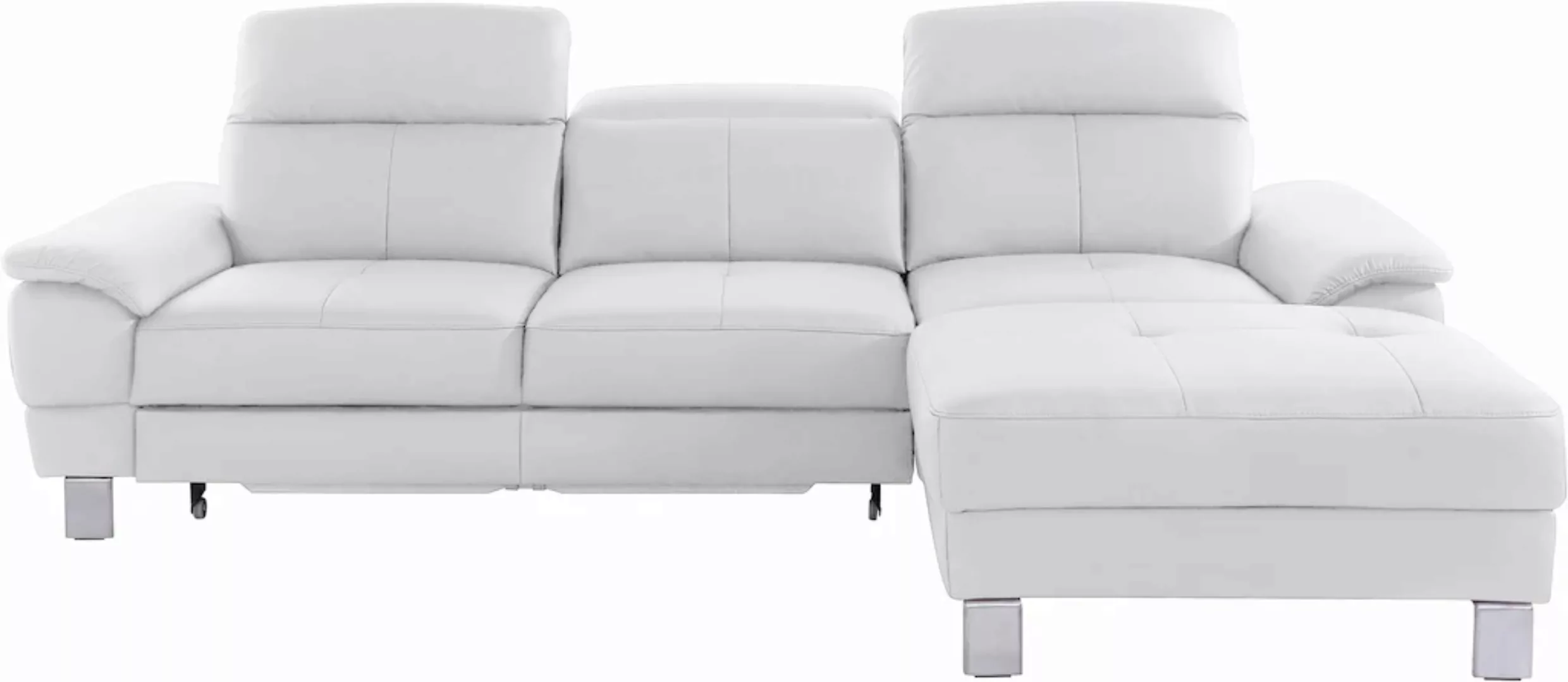 exxpo - sofa fashion Ecksofa "Mantua 2, L-Form", mit Kopf- bzw. Rückenverst günstig online kaufen