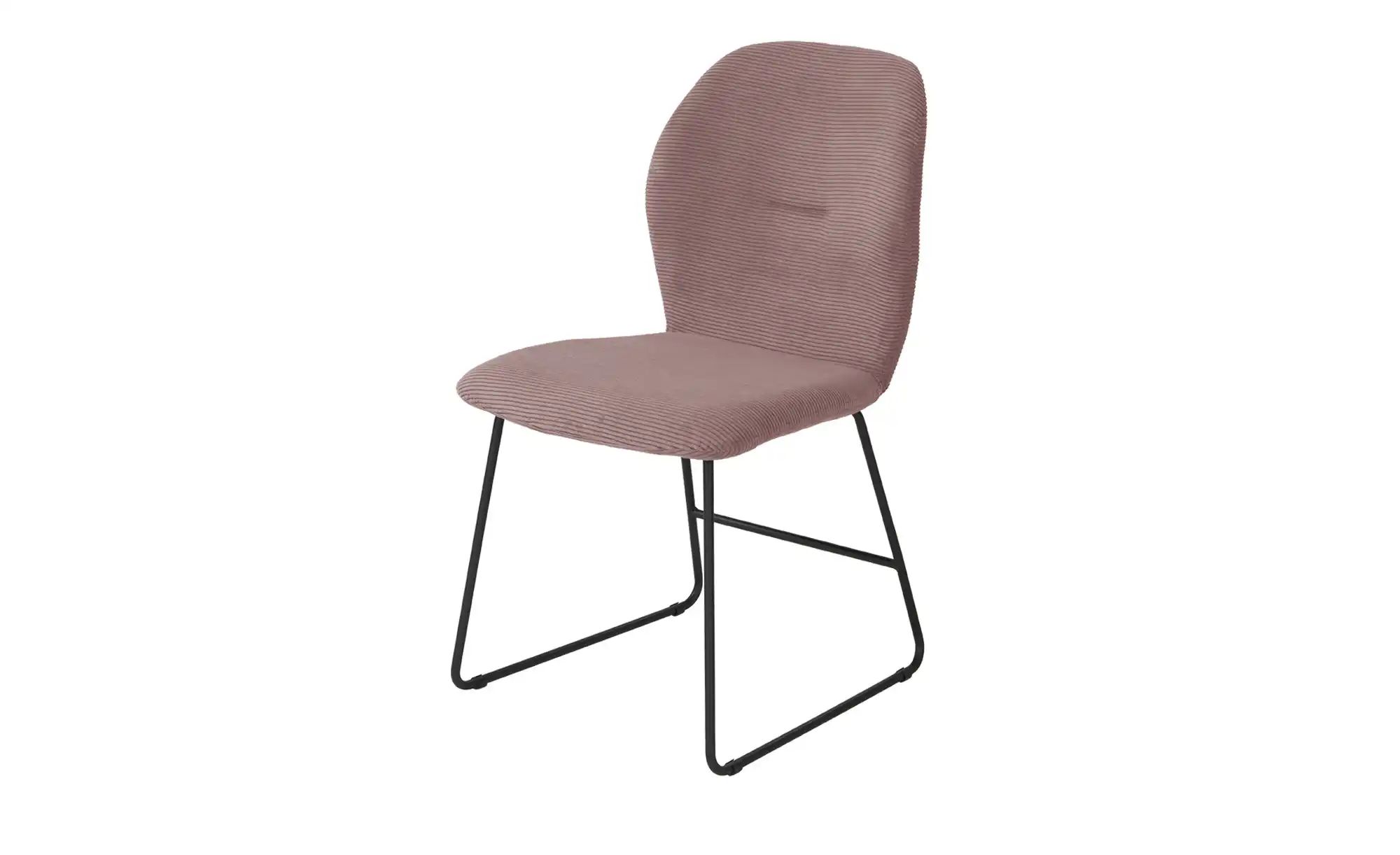Jette Home Esszimmerstuhl  Moriva ¦ rosa/pink ¦ Maße (cm): B: 52 H: 90 T: 6 günstig online kaufen
