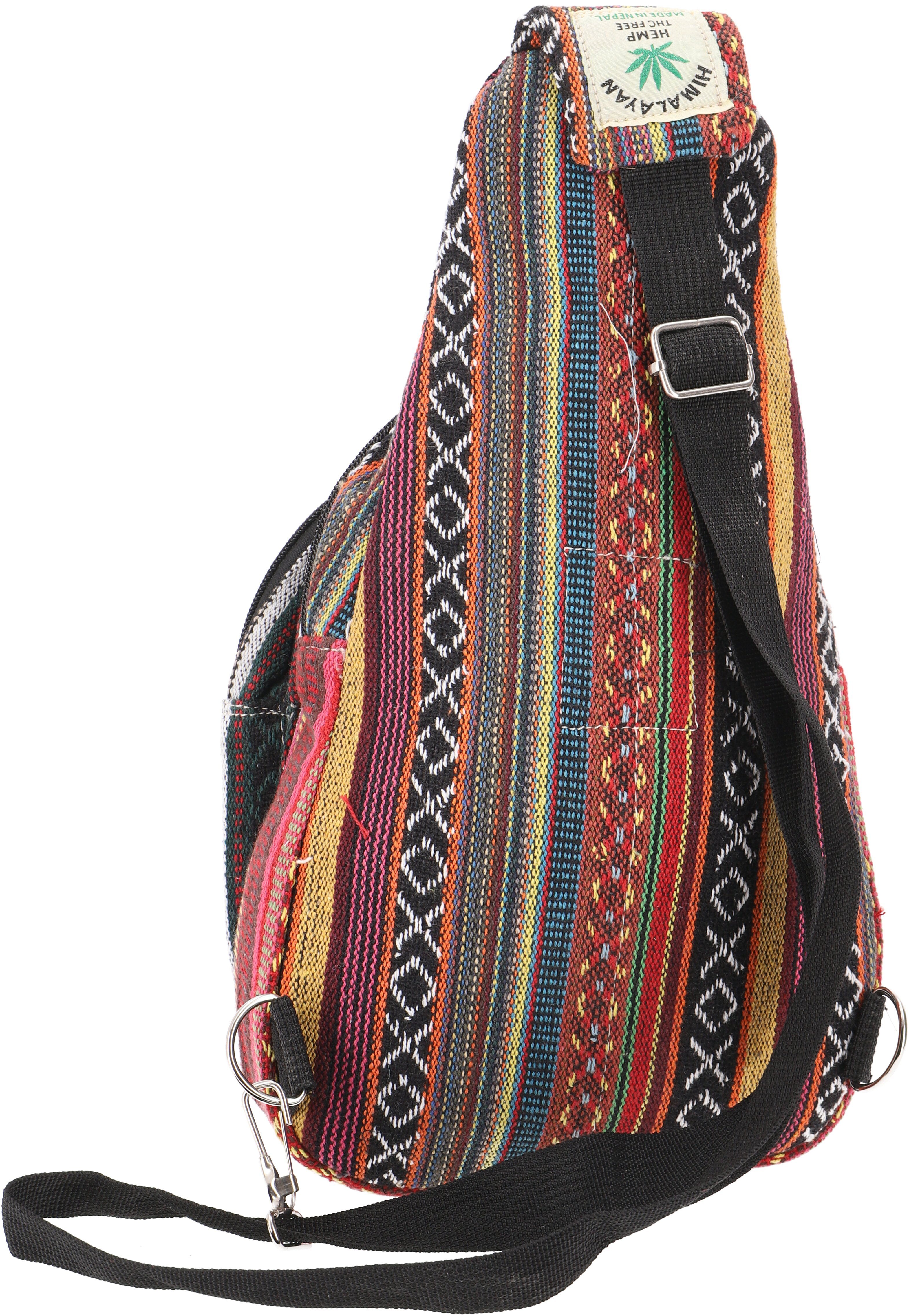 Guru-Shop Freizeitrucksack Extravaganter Ethno Baumwoll/Hanf Rucksack,.. günstig online kaufen