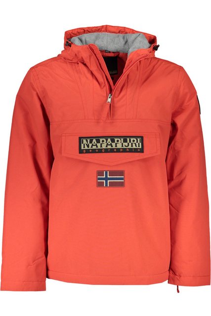 Napapijri Outdoorjacke Herren Regenjacke Rot – Nachhaltige Jacke mit Kapuze günstig online kaufen