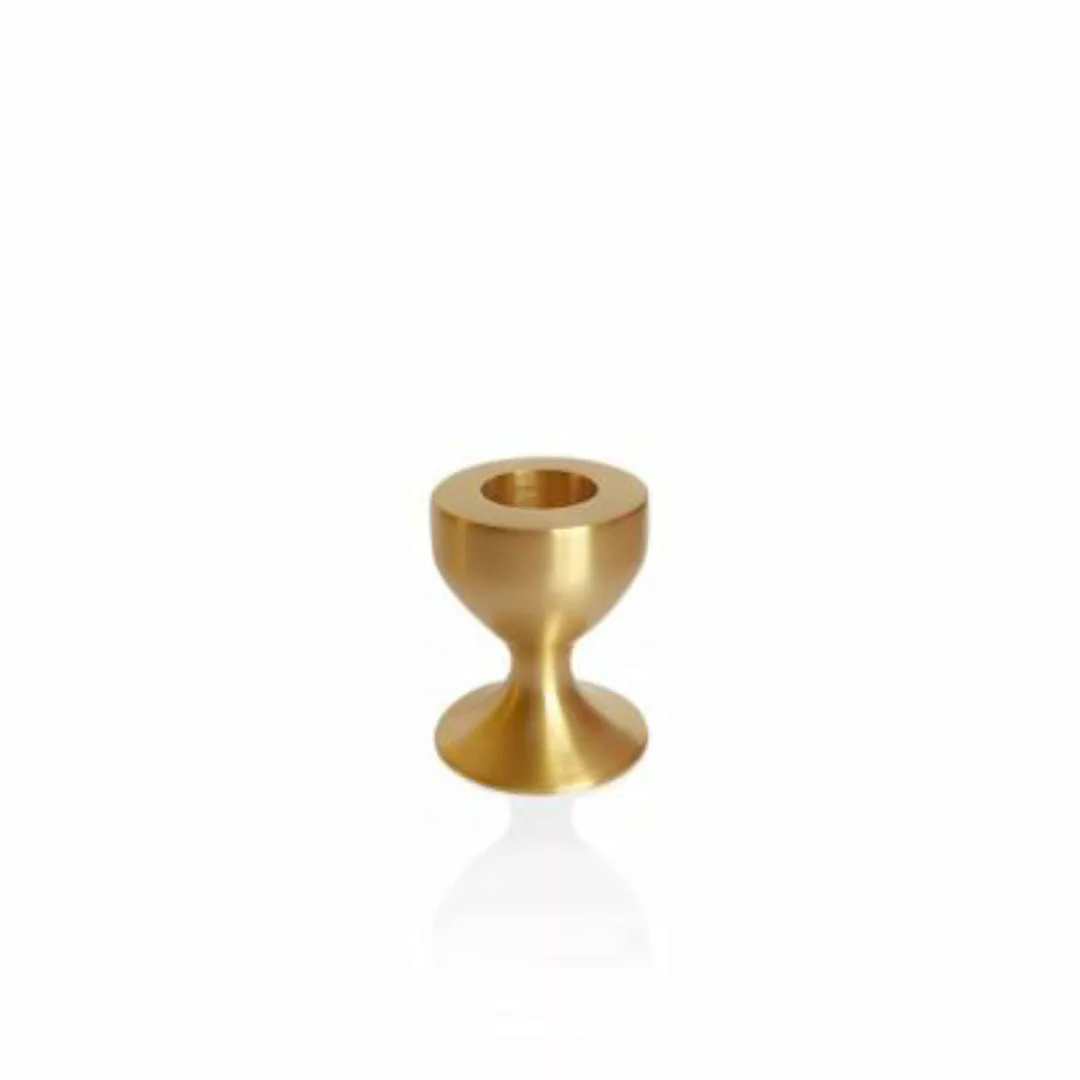 THE MIA Brass Messing Kerzenständer 2-tlg. Set gold günstig online kaufen