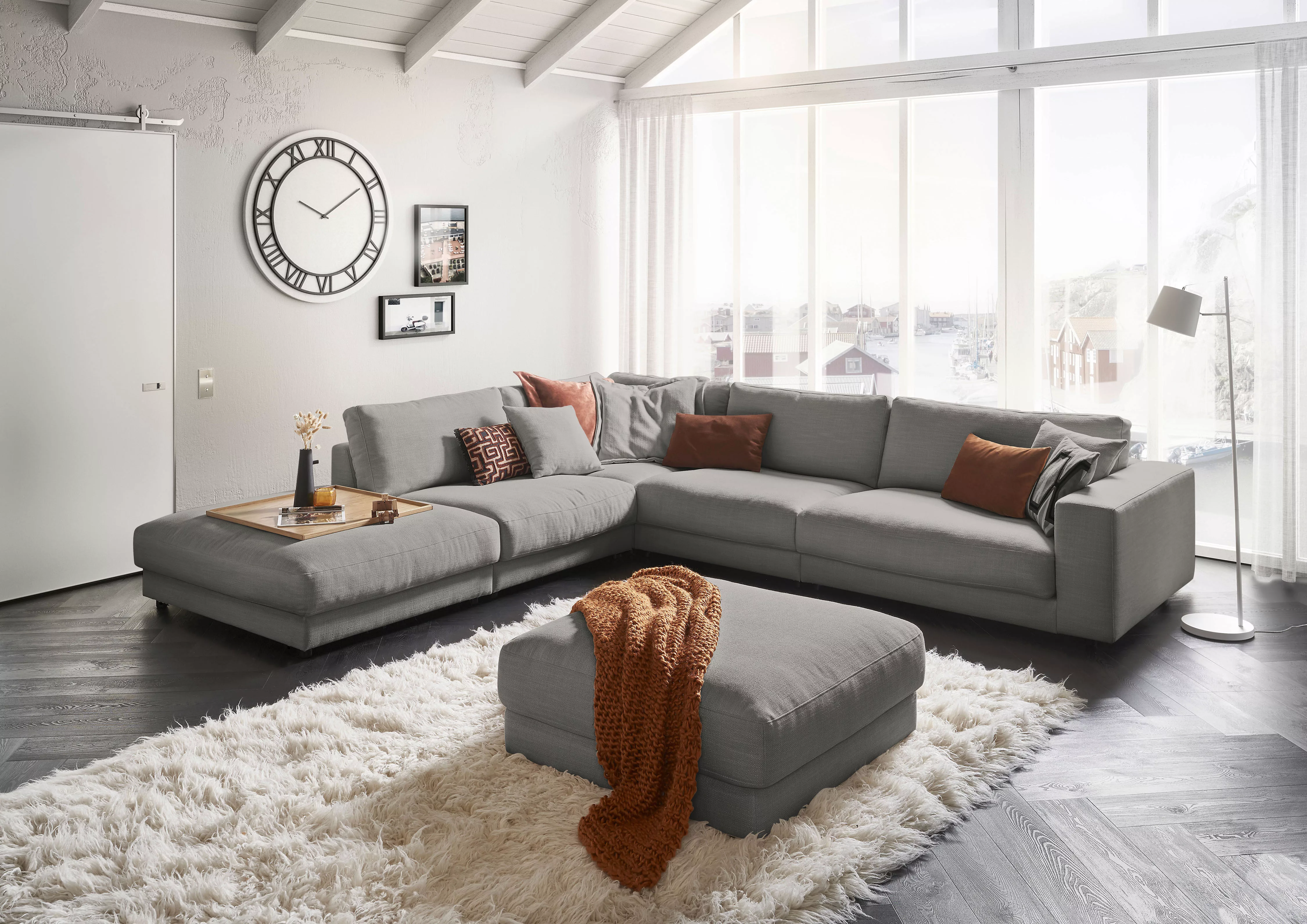 3C Candy Ecksofa »Enisa II, bequem und komfortabel, großes Familiensofa, L- günstig online kaufen