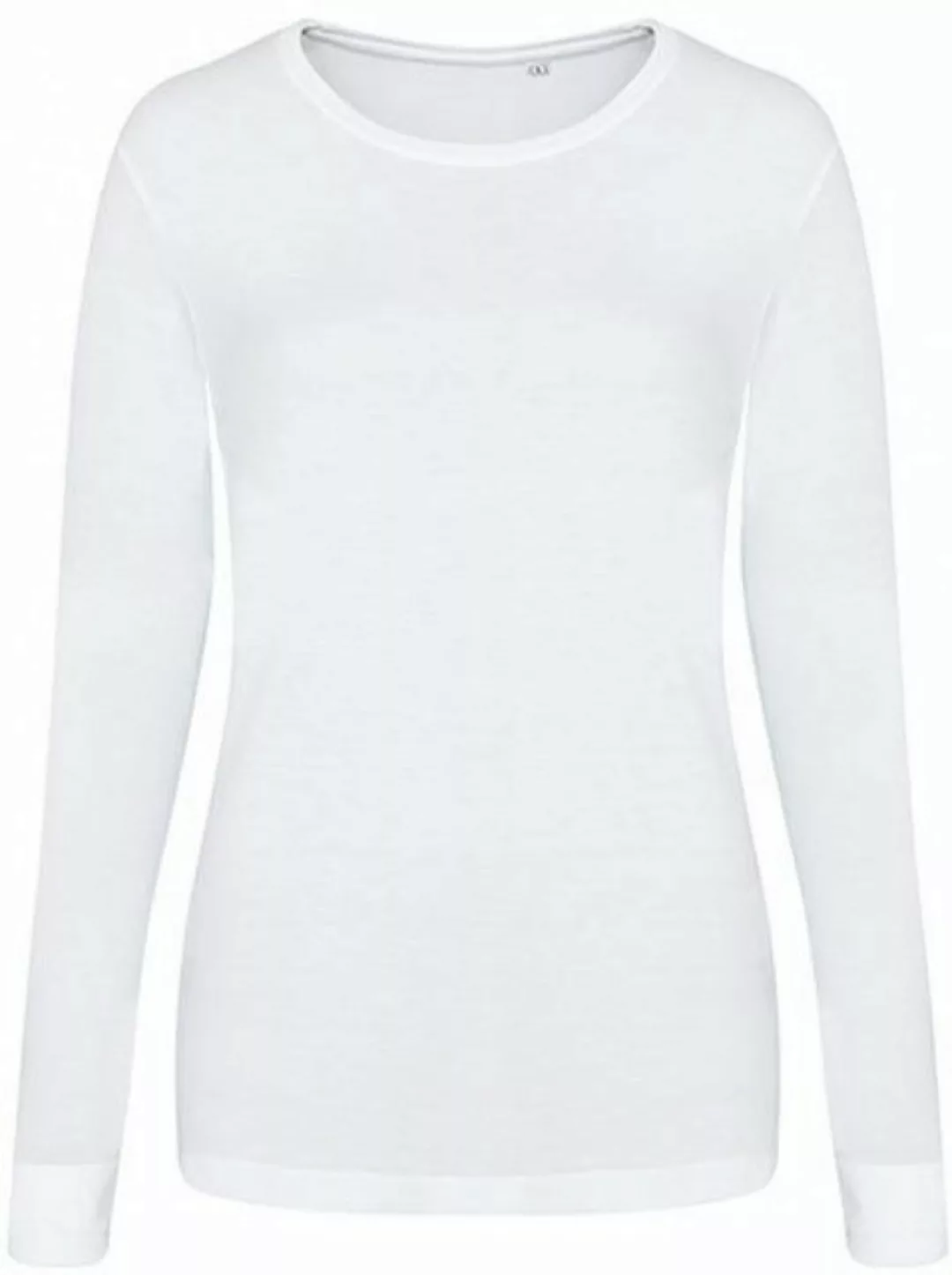 Just Ts Langarmshirt Damen Longsleeve Girlie Tri-Blend T günstig online kaufen