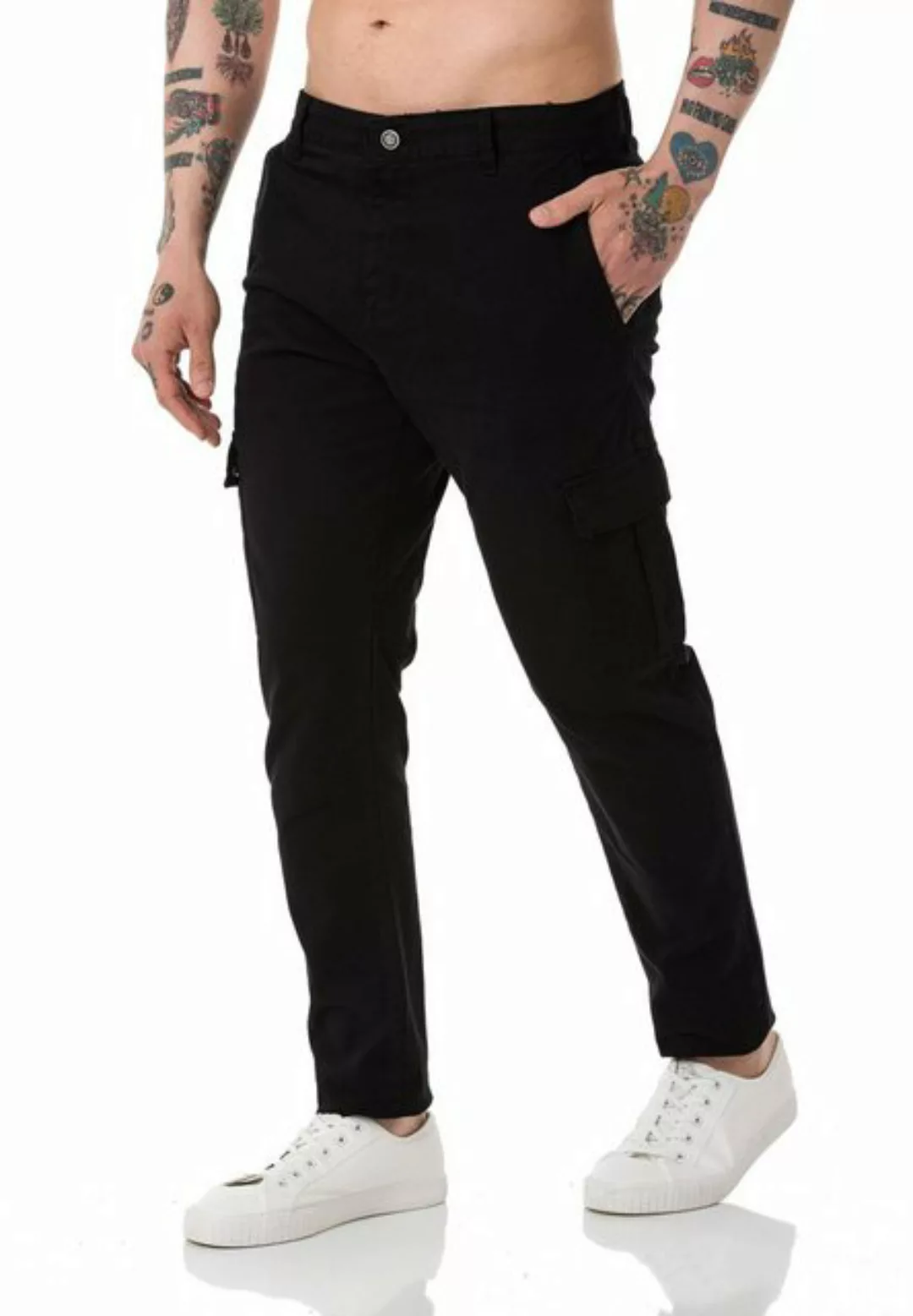 RedBridge Chinohose Red Bridge Herren Chino Cargo Hose Basic günstig online kaufen